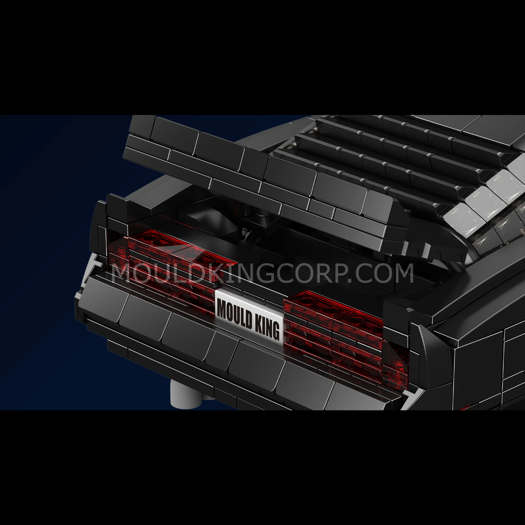 Mould King 10029 1:16 Scale 70s Convertible Muscle Car Building Set | 1,557 Pcs - Image 5