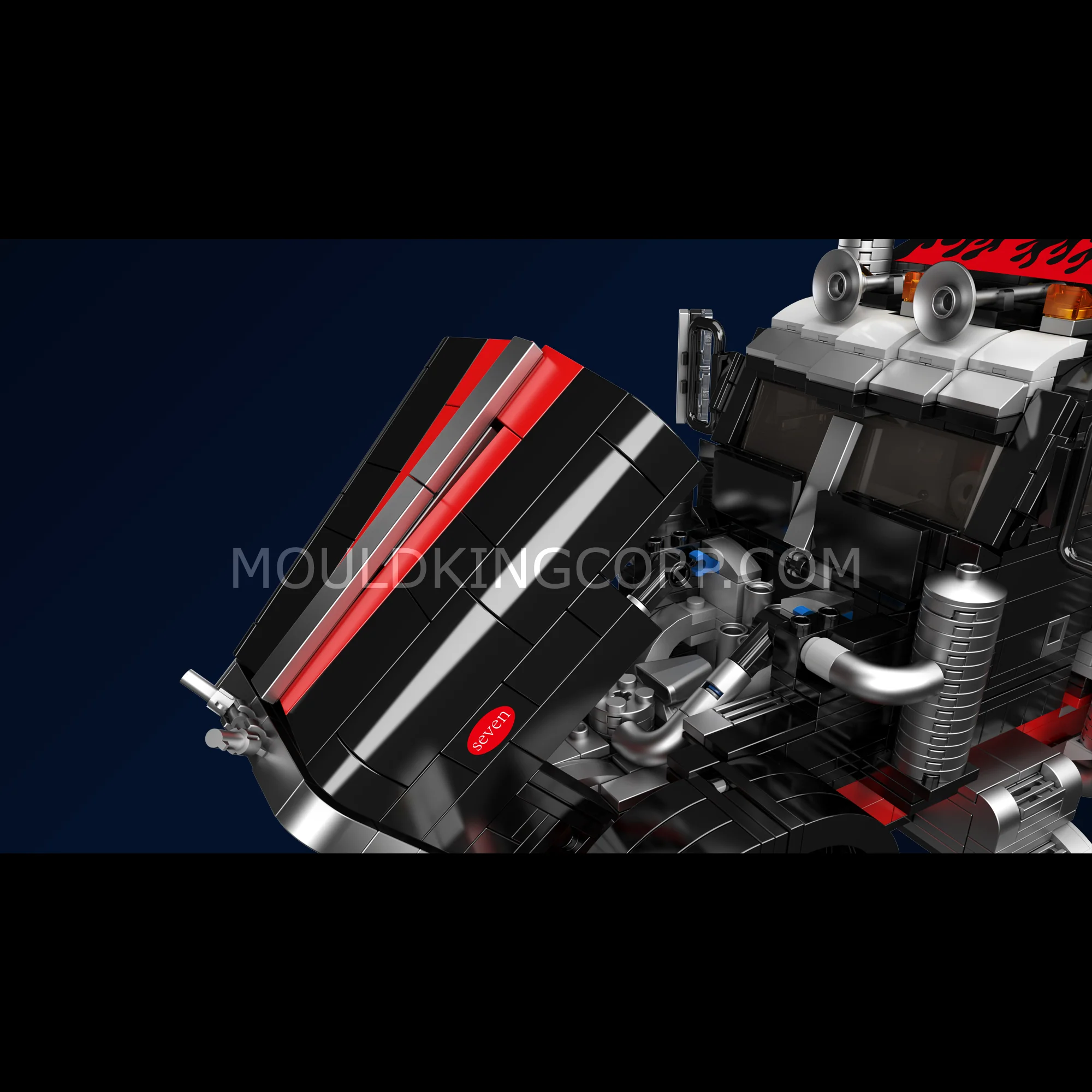 Mould King 10037 American Truck Building Set | 1,797 Pcs - Image 3