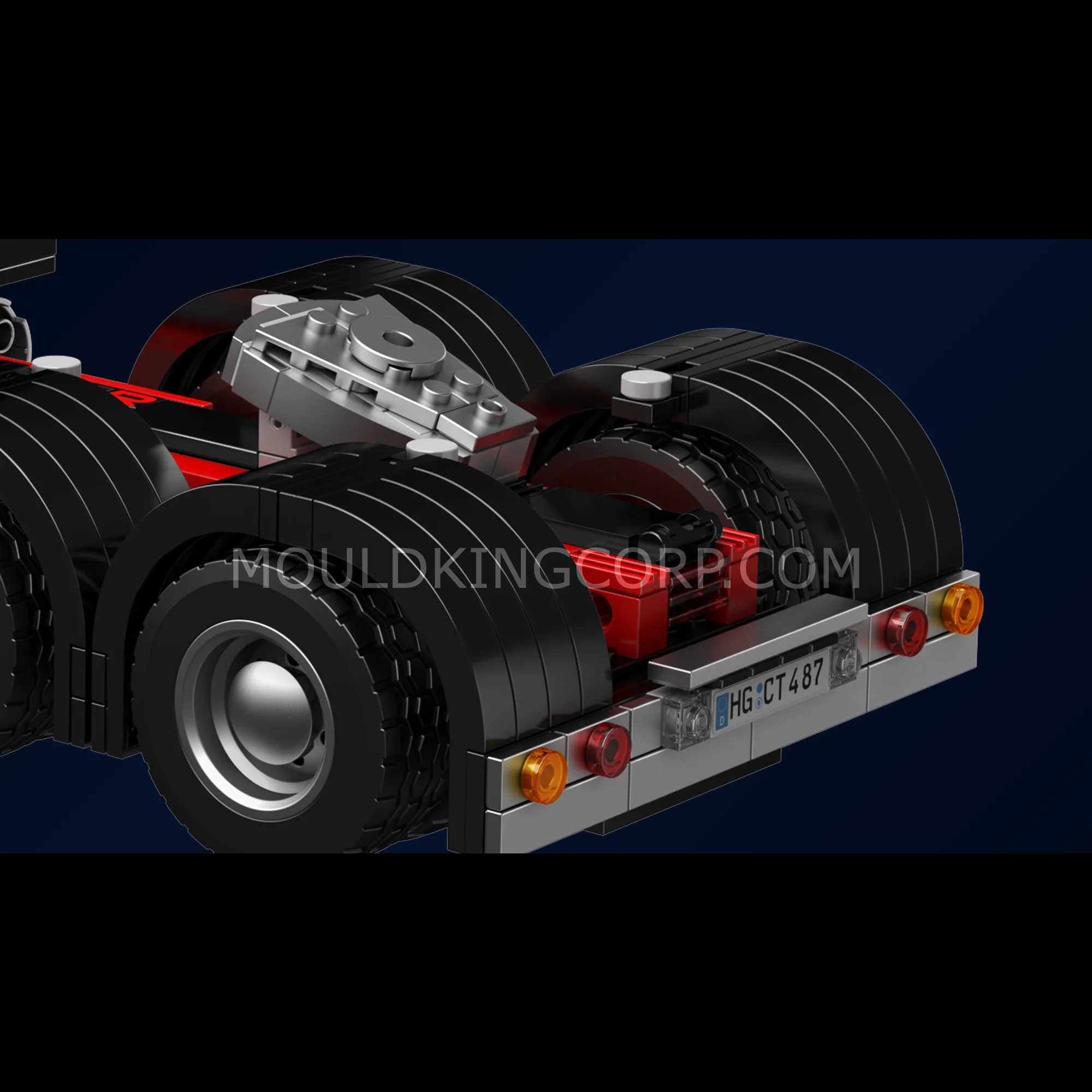 Mould King 10037 American Truck Building Set | 1,797 Pcs - Image 4