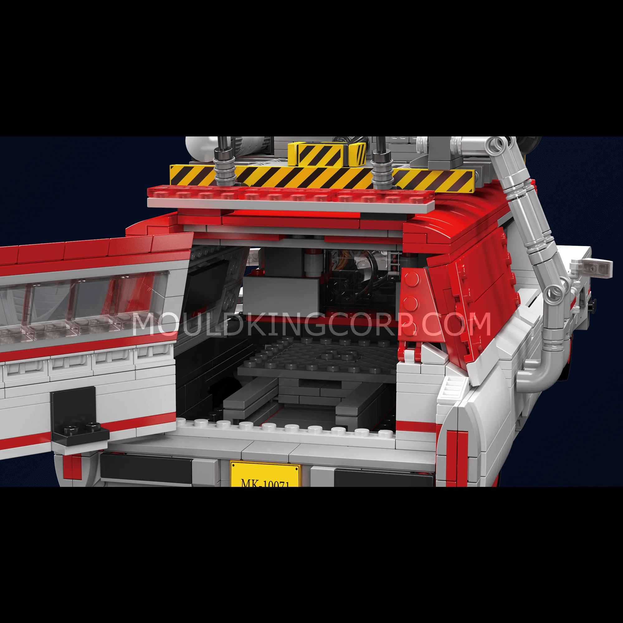 Mould King 10071 Ghost Hunter Bus Model Building Set | 2,468 Pcs - Image 5