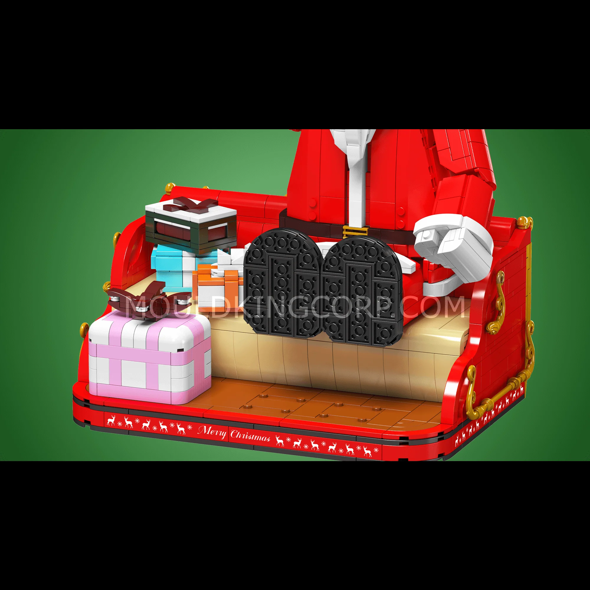 Mould King 10072 Gifted Santa Claus Christmas Building Toy Set | 2.087 PCS - Image 3