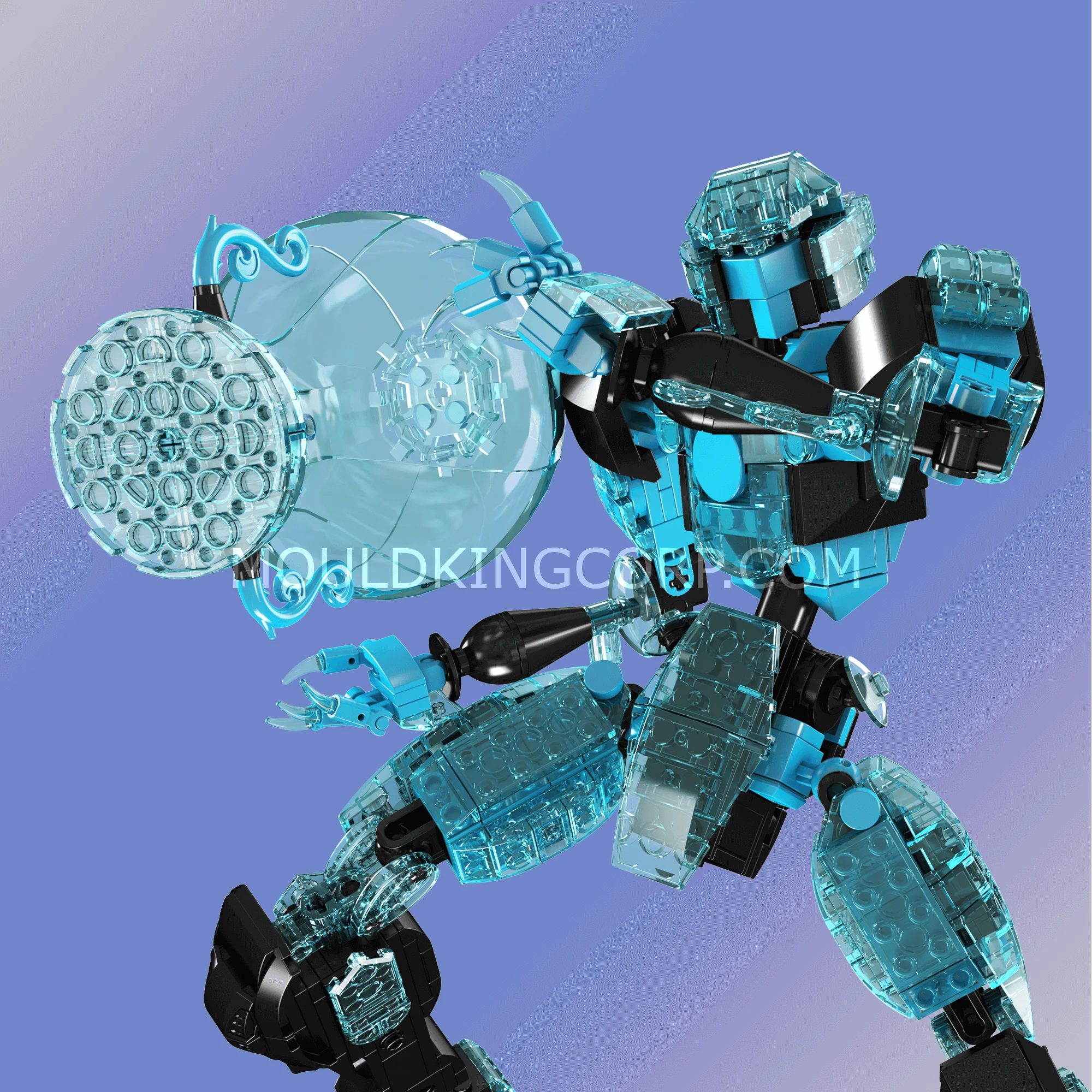Mould King 10077 Aquarius of The Zodiac Series Building Set | 548 Pcs - Image 3