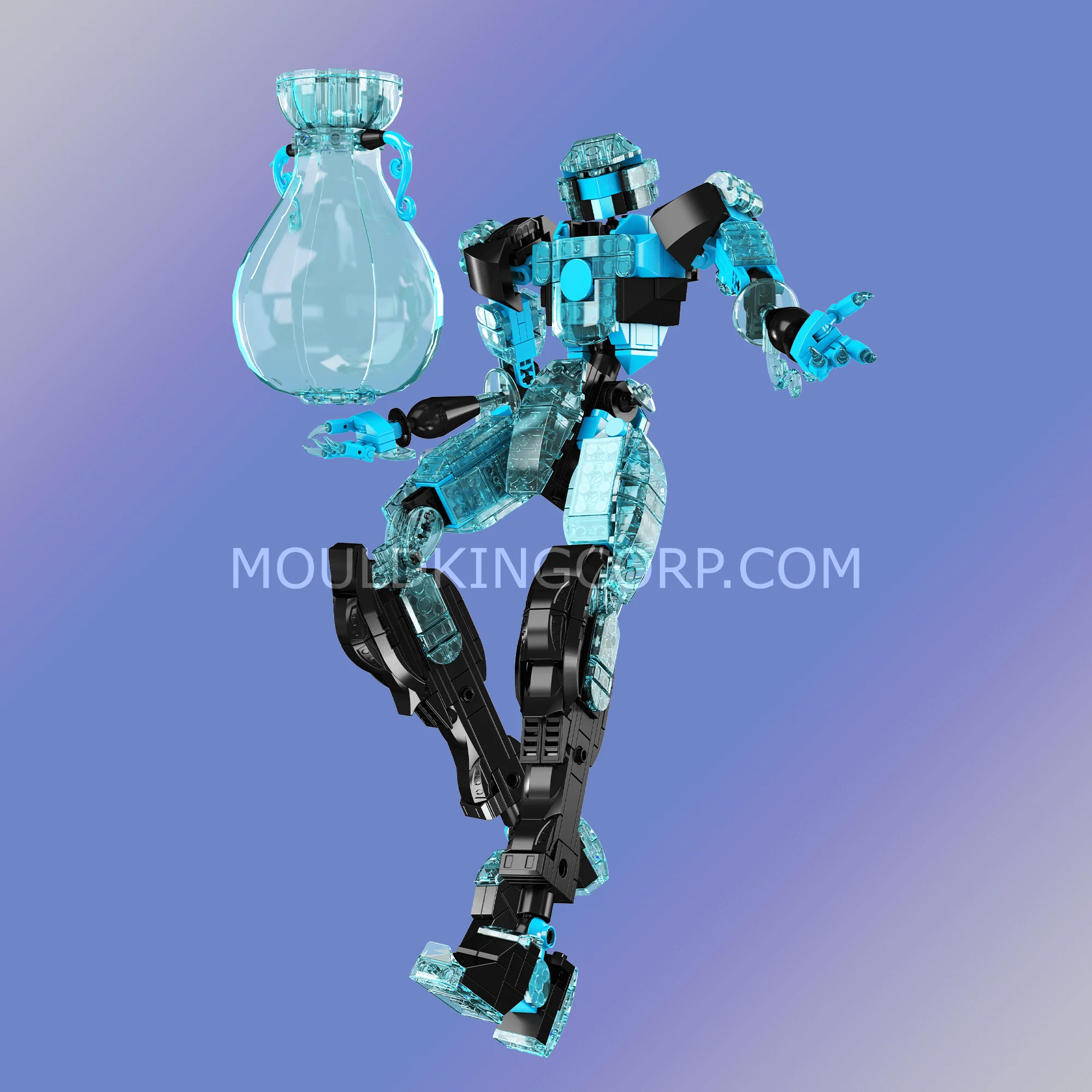 Mould King 10077 Aquarius of The Zodiac Series Building Set | 548 Pcs - Image 4