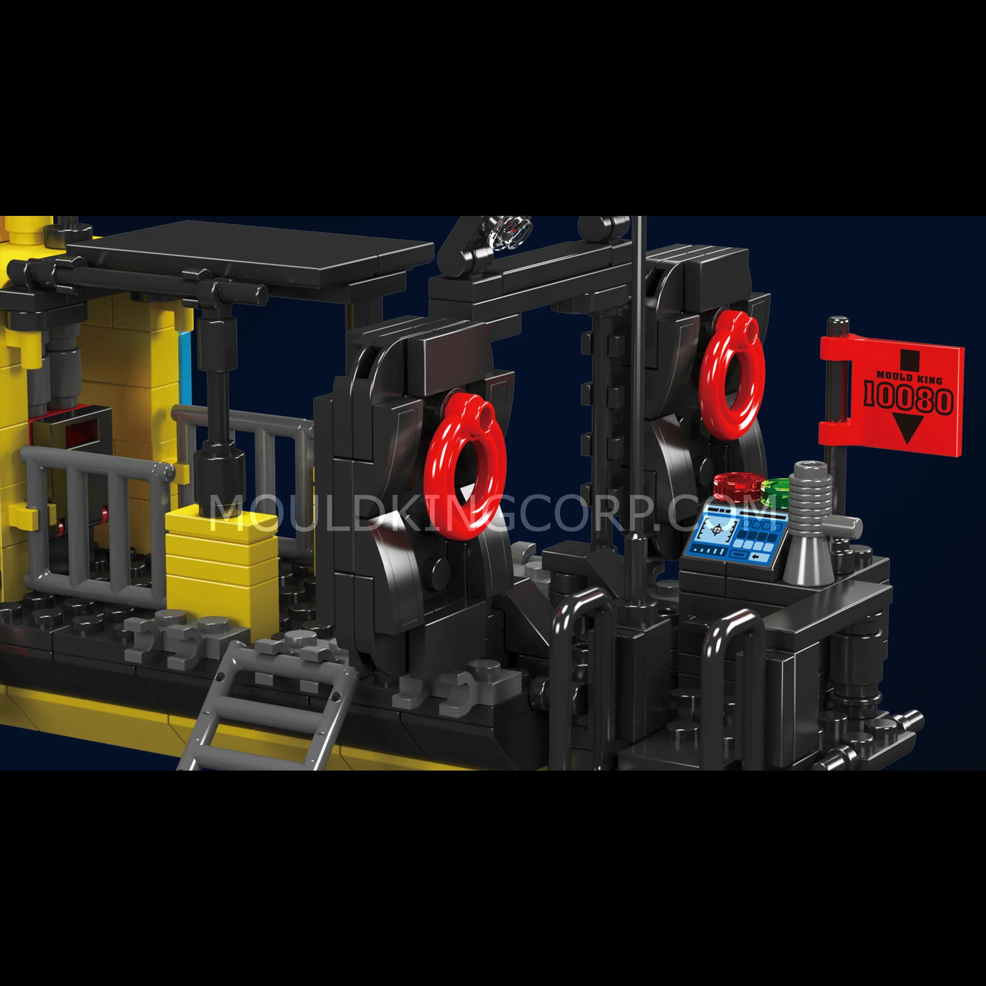 Mould King 10080 Norwegian Multi-functional Lifeboat Building Set | 462 Pcs - Image 3