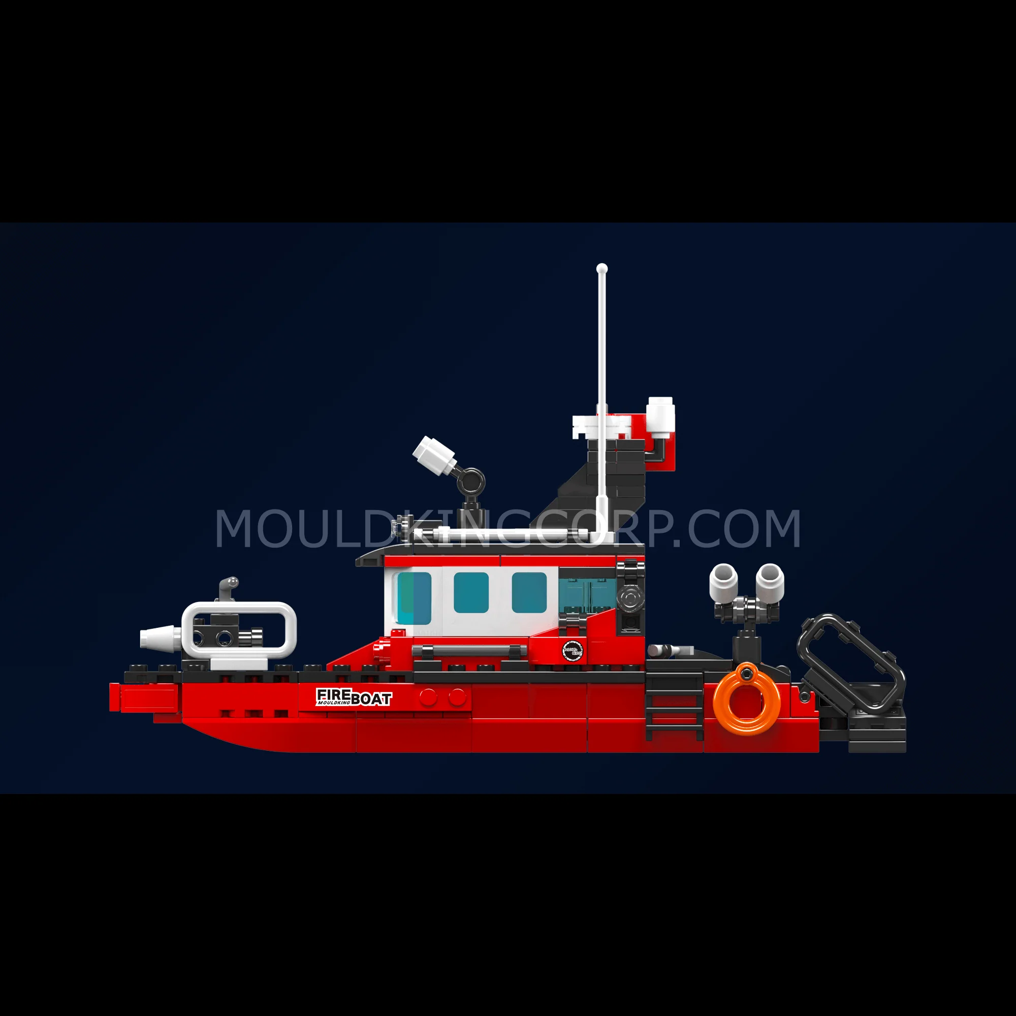 Mould King 10082 Fireboat Building Set | 315 Pcs - Image 4