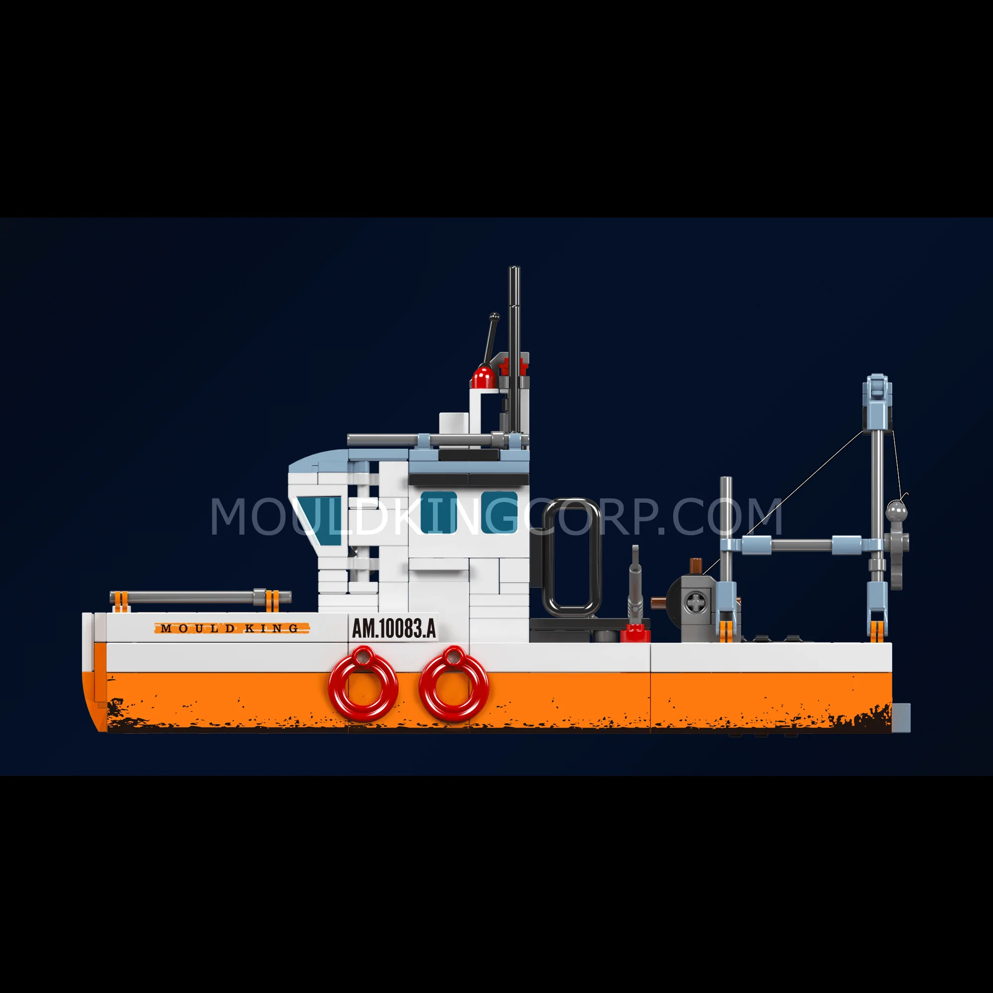 Mould King 10083 Fishing Boat Building Set | 420 Pcs - Image 4