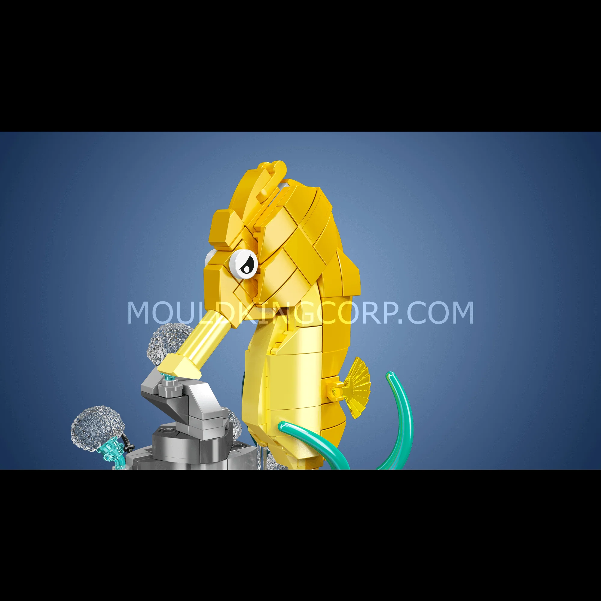 Mould King 10100 Seahorse Music Box Building Block Set | 424 Pcs - Image 4