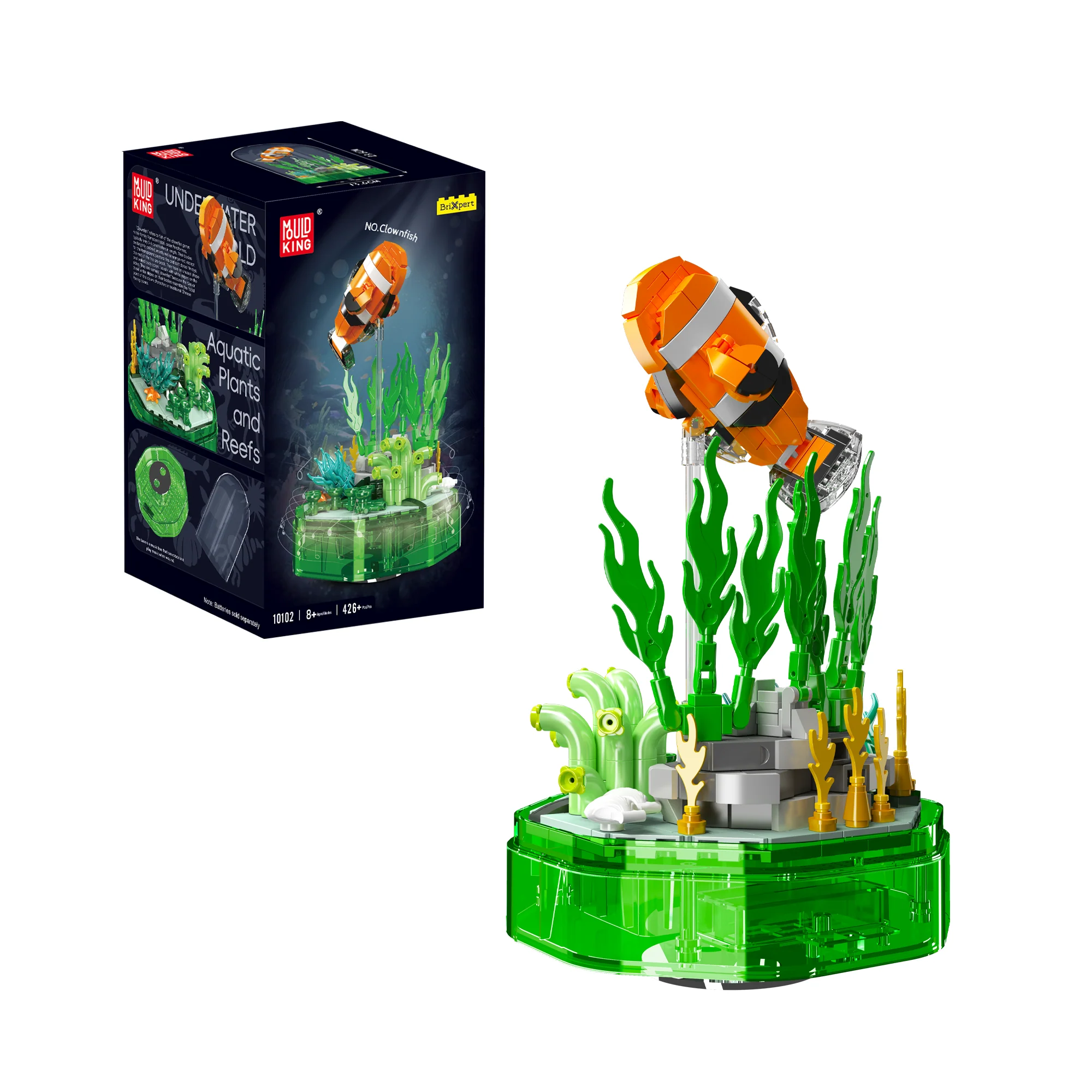 Mould King 10102 Clownfish Music Box Building Set | 426 Pcs