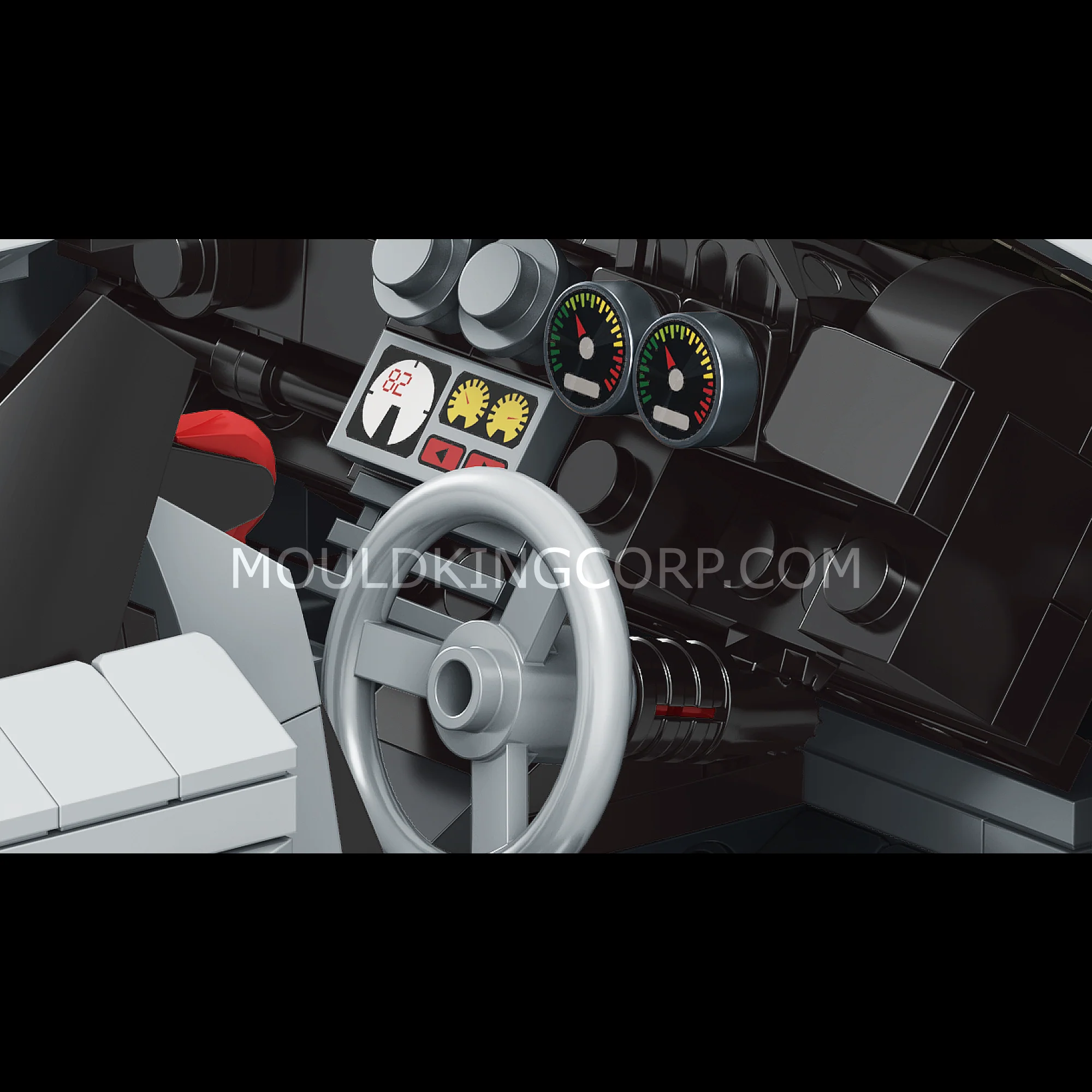 Mould King 10113 Skyline GTR R34 Car Model Building Set | 1,471 Pcs - Image 2