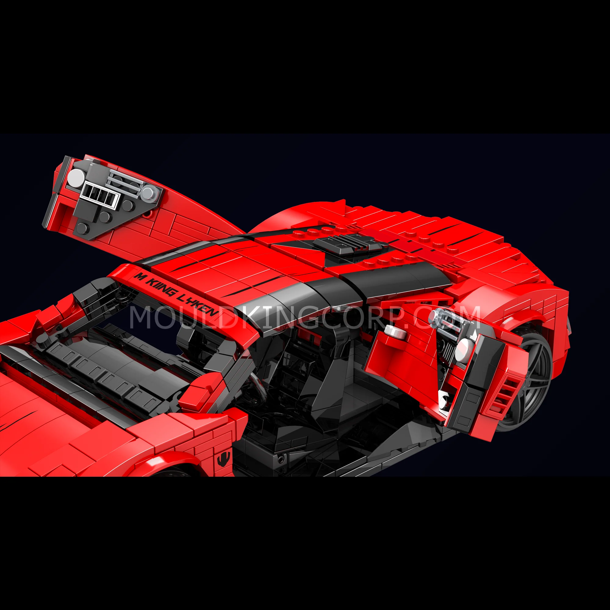 Mould King 10117 Liken Hypersport Car Model Building Set | 1,311 Pcs - Image 2