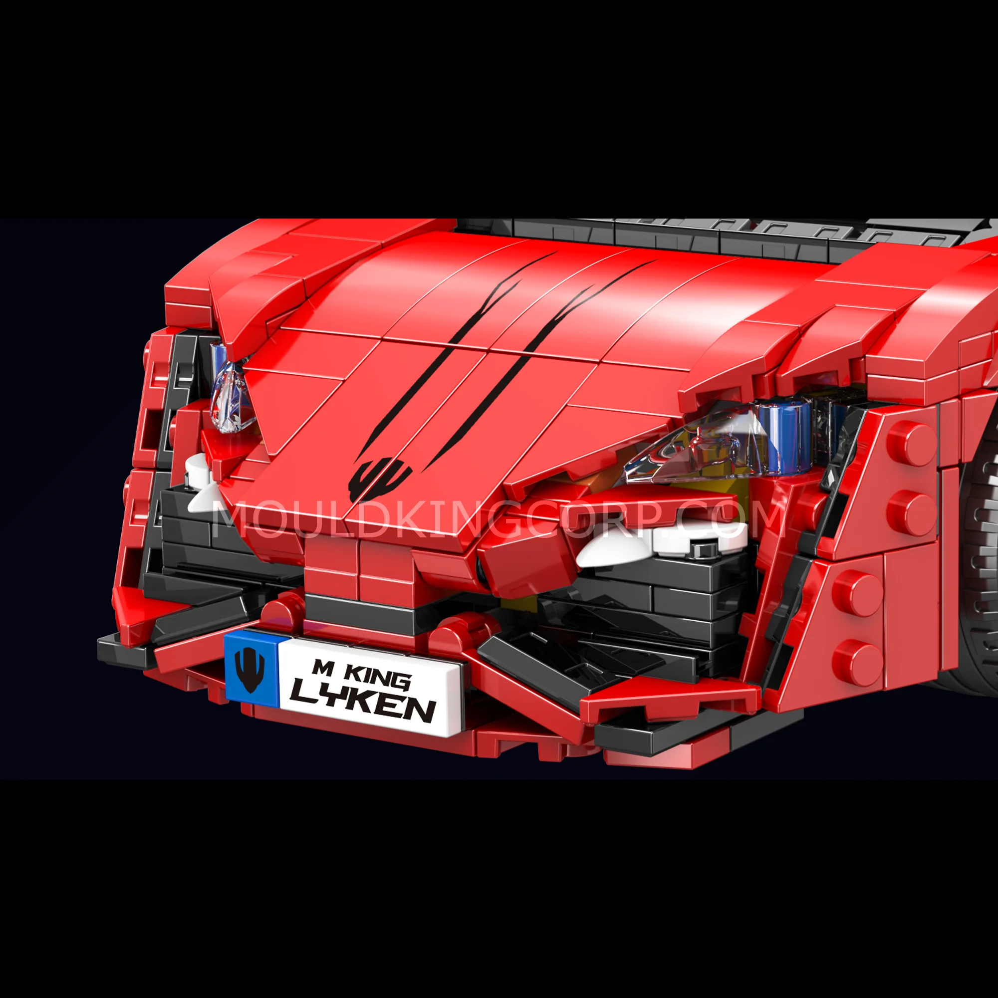 Mould King 10117 Liken Hypersport Car Model Building Set | 1,311 Pcs - Image 5