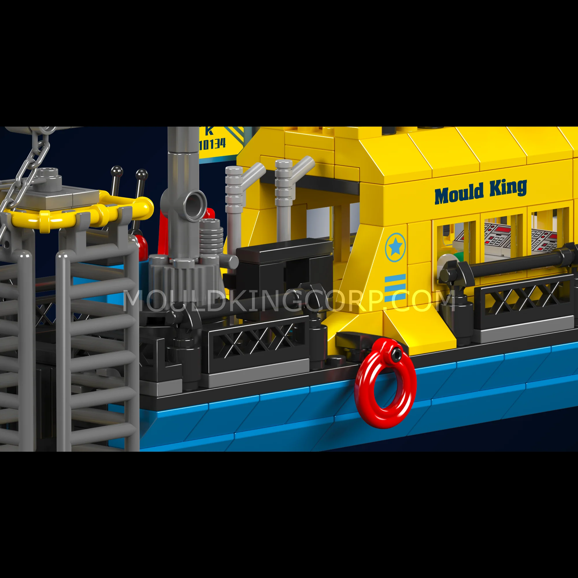 Mould King 10134 Mini Underwater Exploration Ship Building Set | 380 Pcs - Image 5