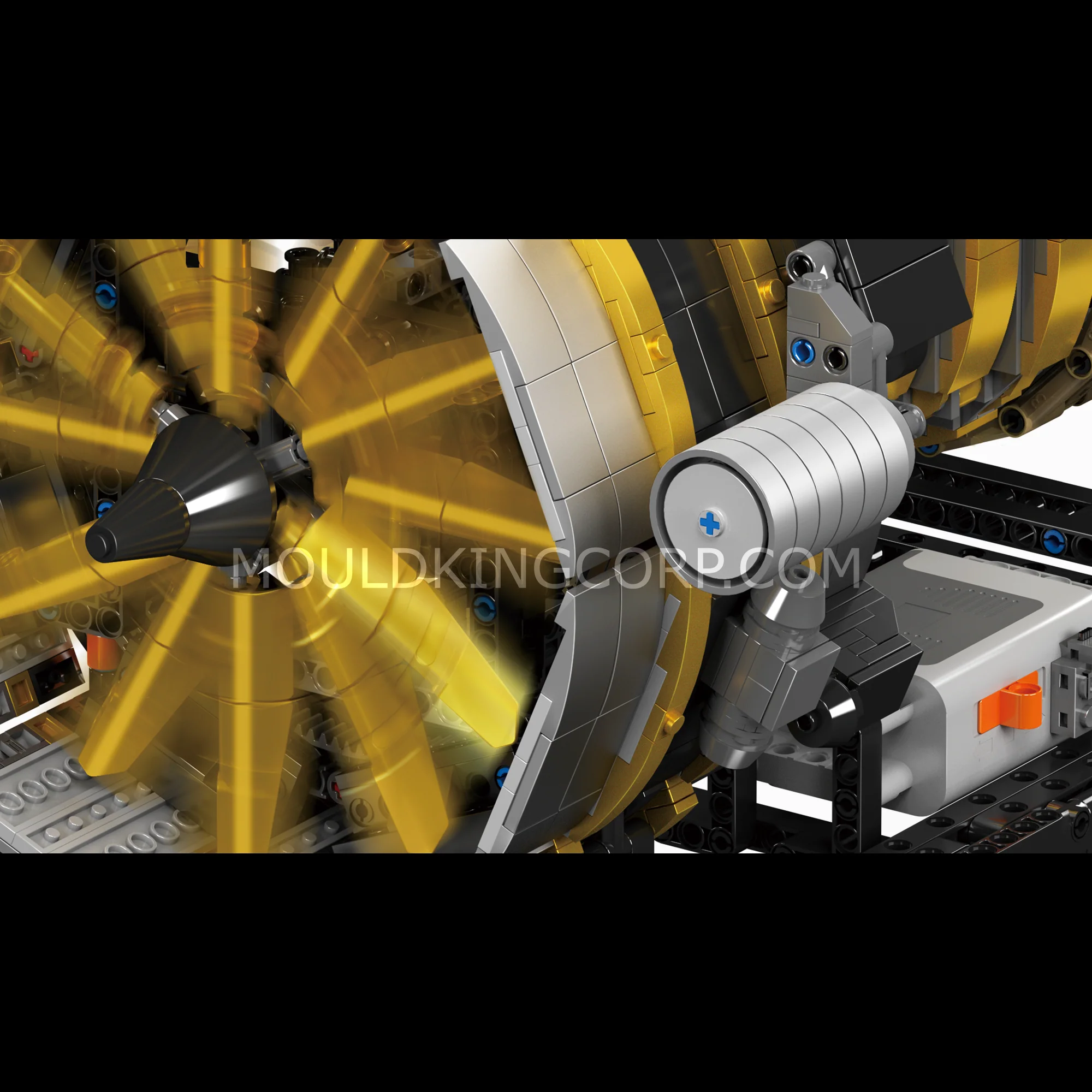 Mould King 10141 Motorised Turbine Engine Building Set | 2,256 Pcs - Image 3