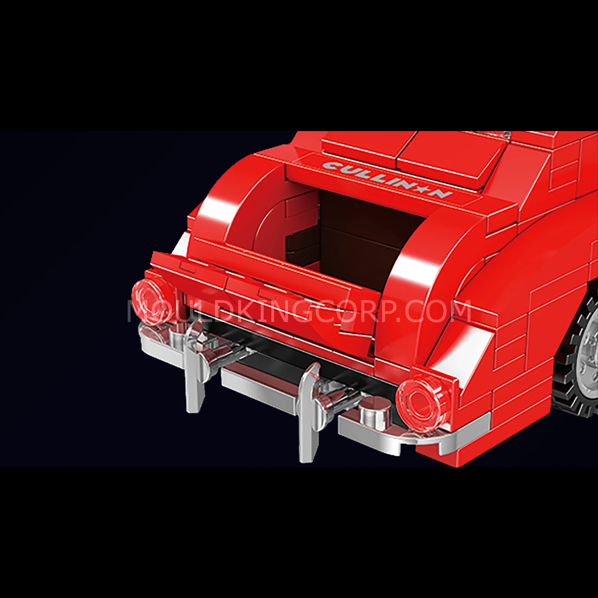 Mould King 10145 RR Lunaz Vintage Car Model Building Set | 433 Pcs - Image 4
