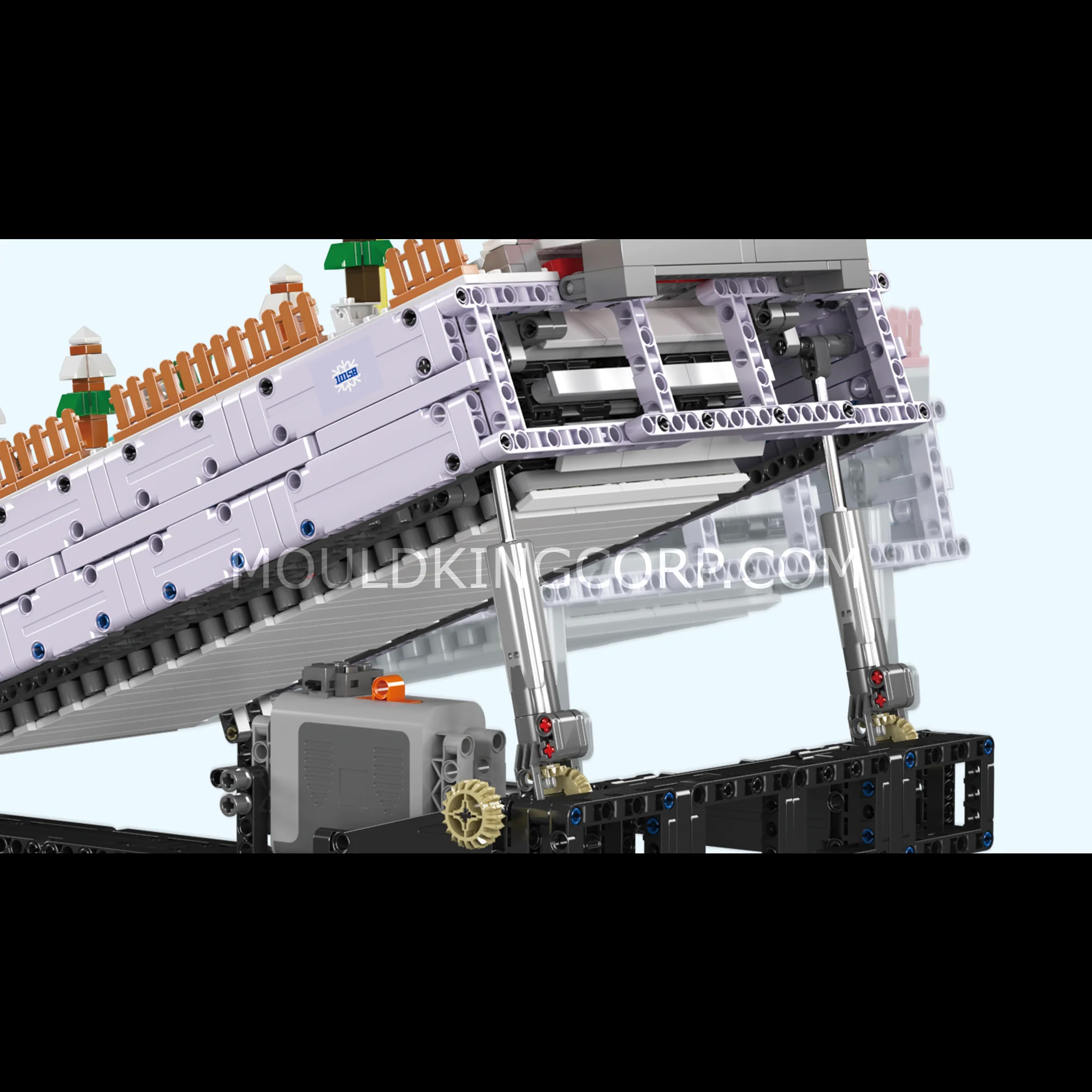 Mould King 10158 Ski Resort Building Set | 2,181 Pcs - Image 2