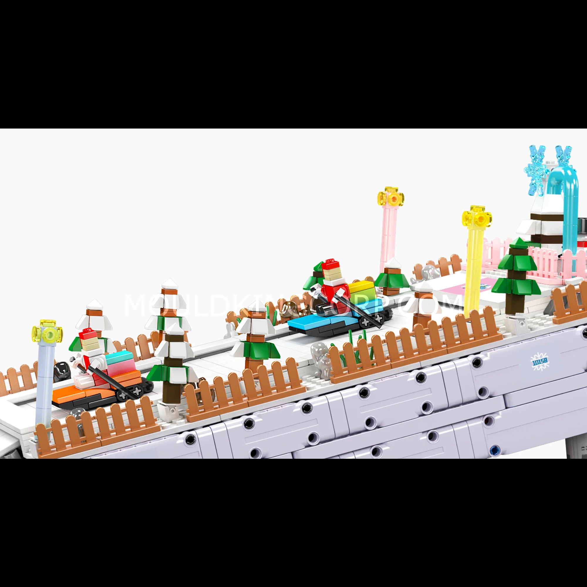 Mould King 10158 Ski Resort Building Set | 2,181 Pcs - Image 3