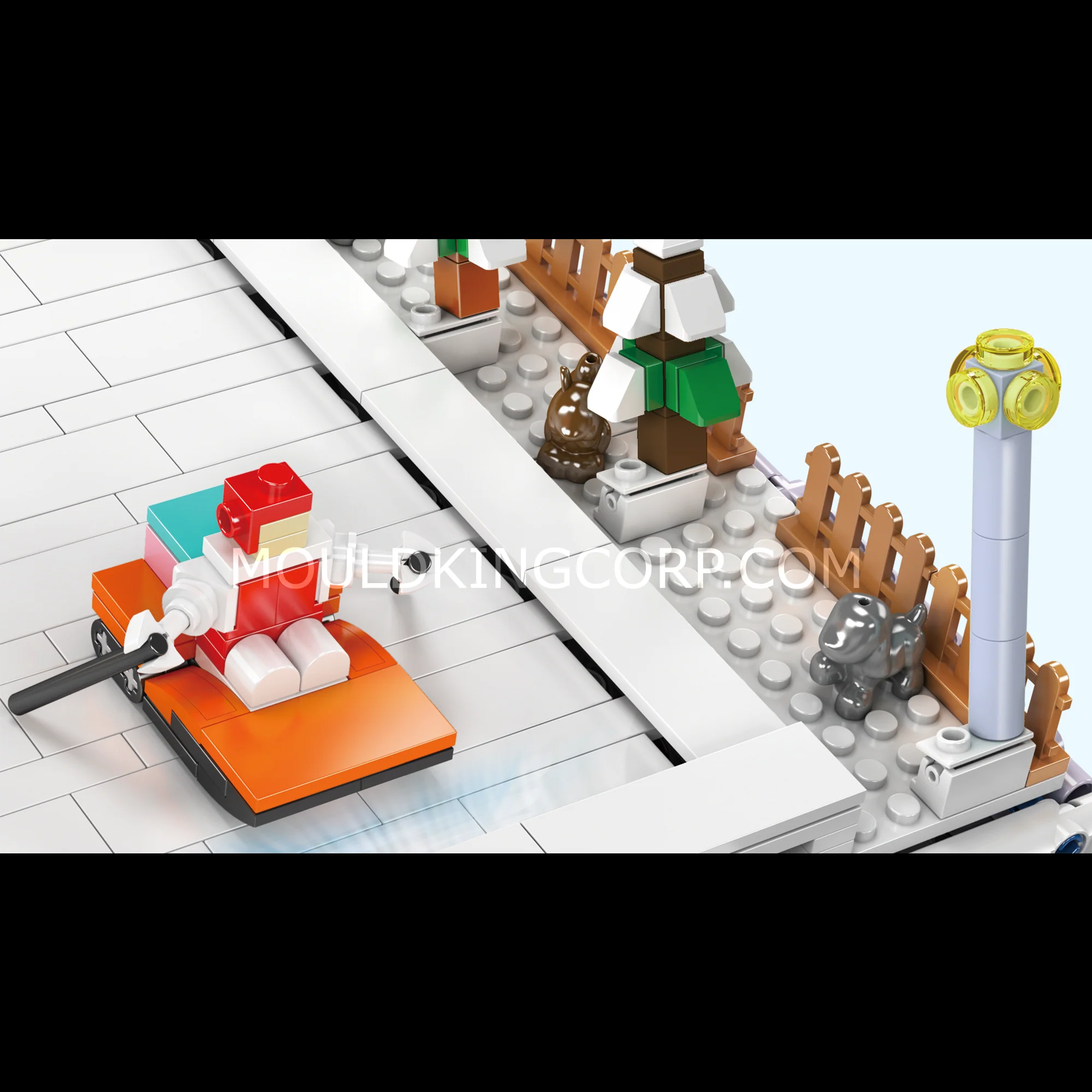 Mould King 10158 Ski Resort Building Set | 2,181 Pcs - Image 5