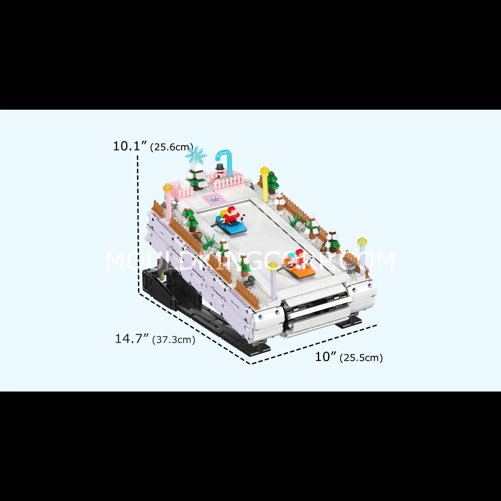 Mould King 10158 Ski Resort Building Set | 2,181 Pcs - Image 6