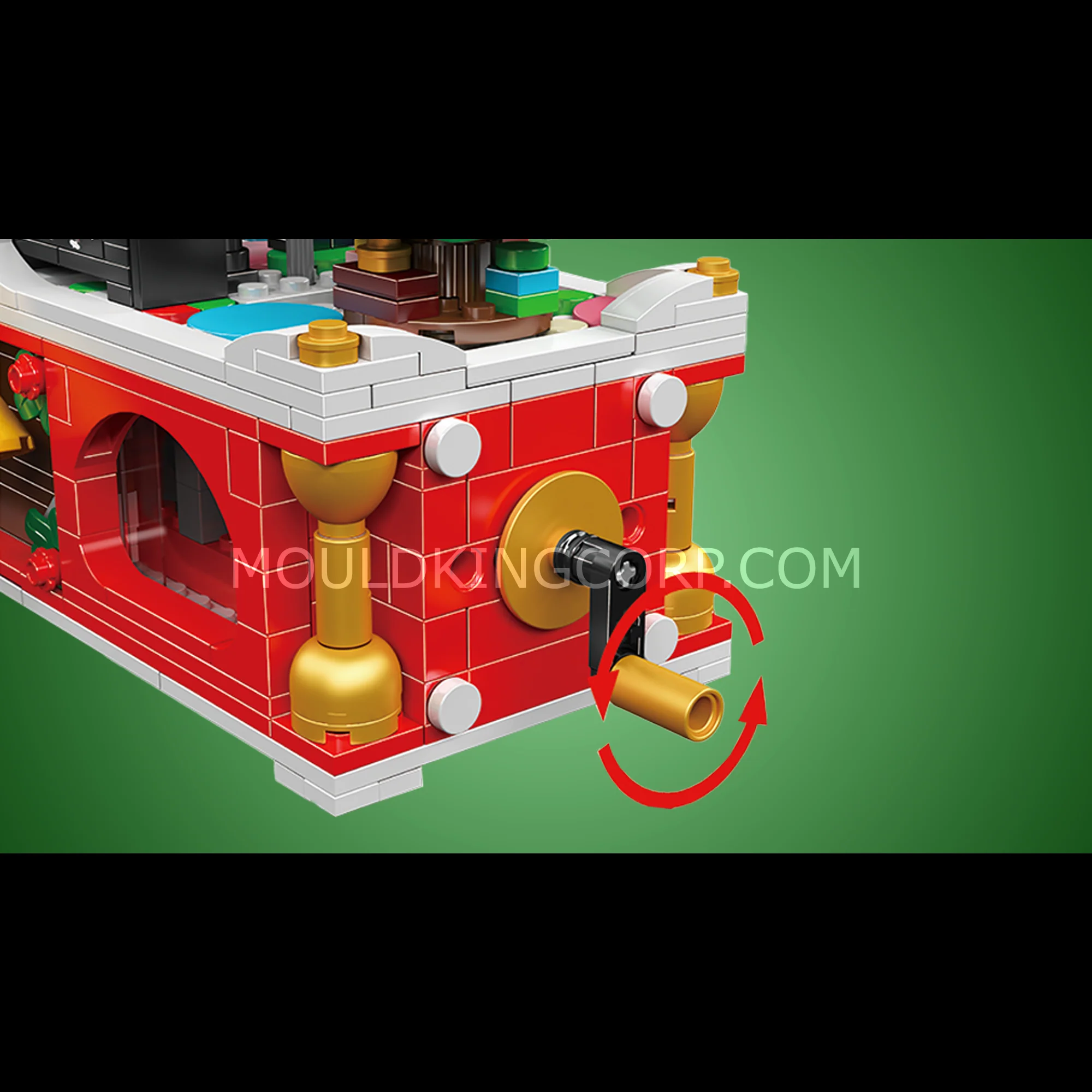 Mould King 10162 Christmas Carnival Band Building Set | 1,045 Pcs - Image 4