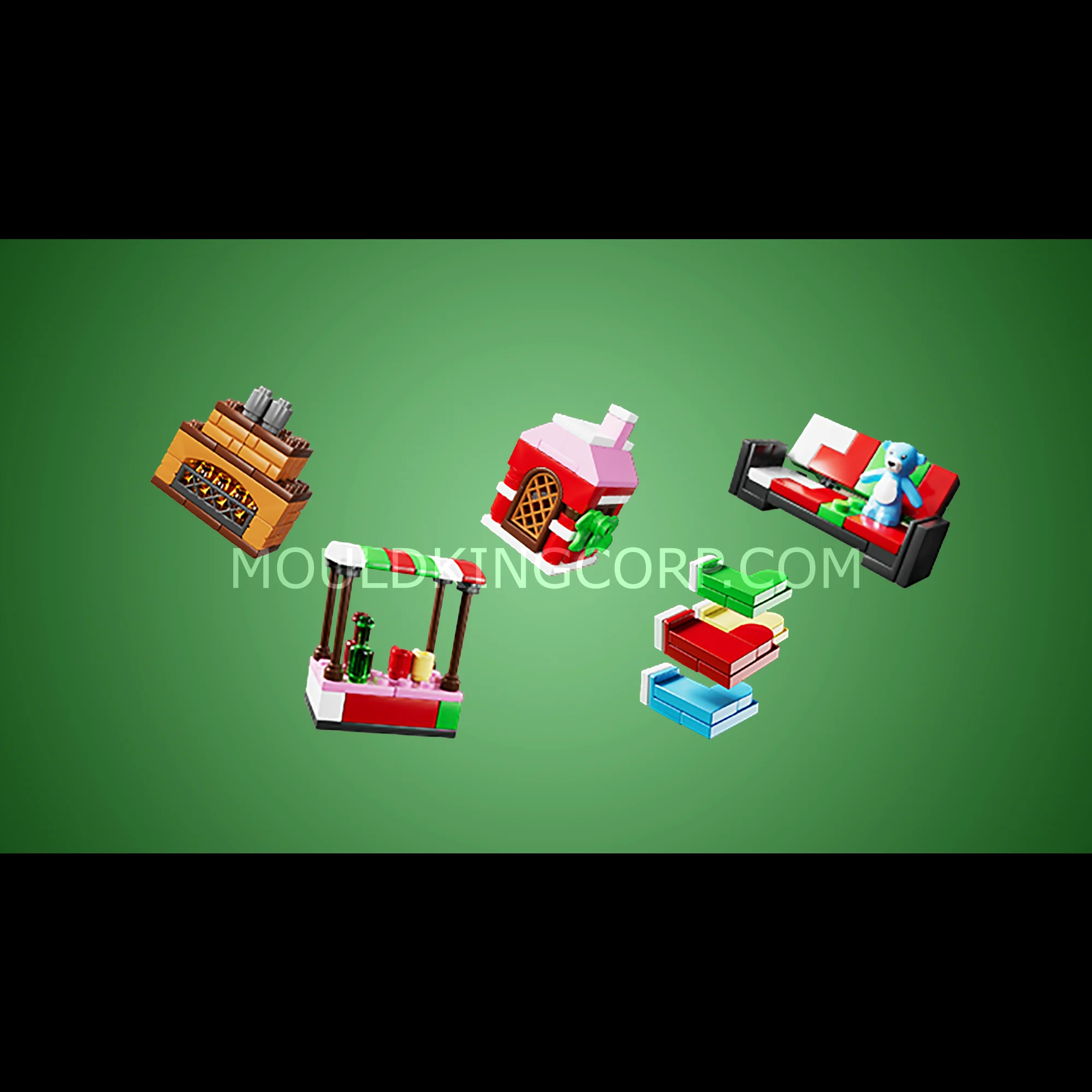 Mould King 10164 Christmas Advent Calendar Building Set | 694 Pcs - Image 3