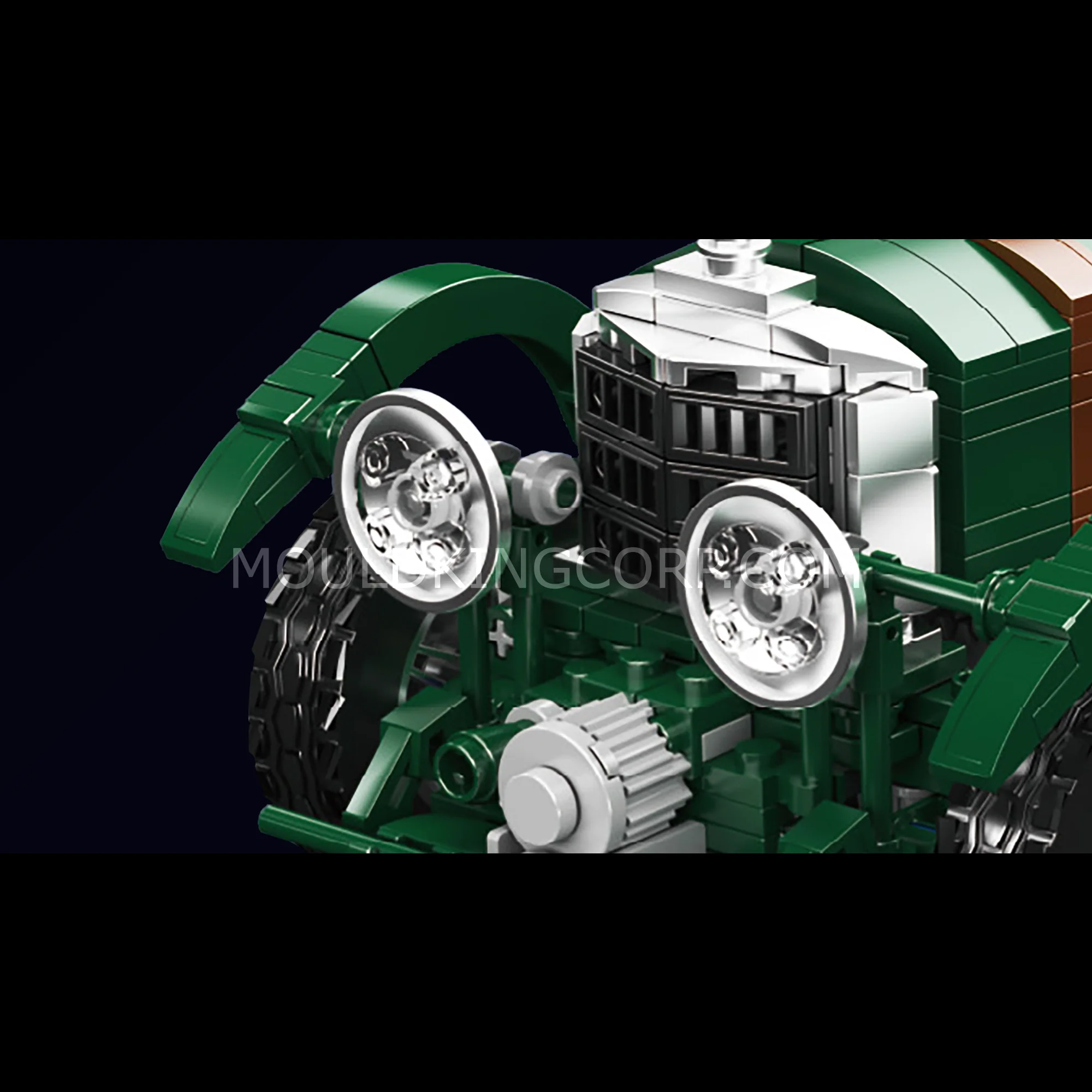 Mould King 10166 Classic Blower Vintage Car Model Building Set | 1,147 Pcs - Image 4