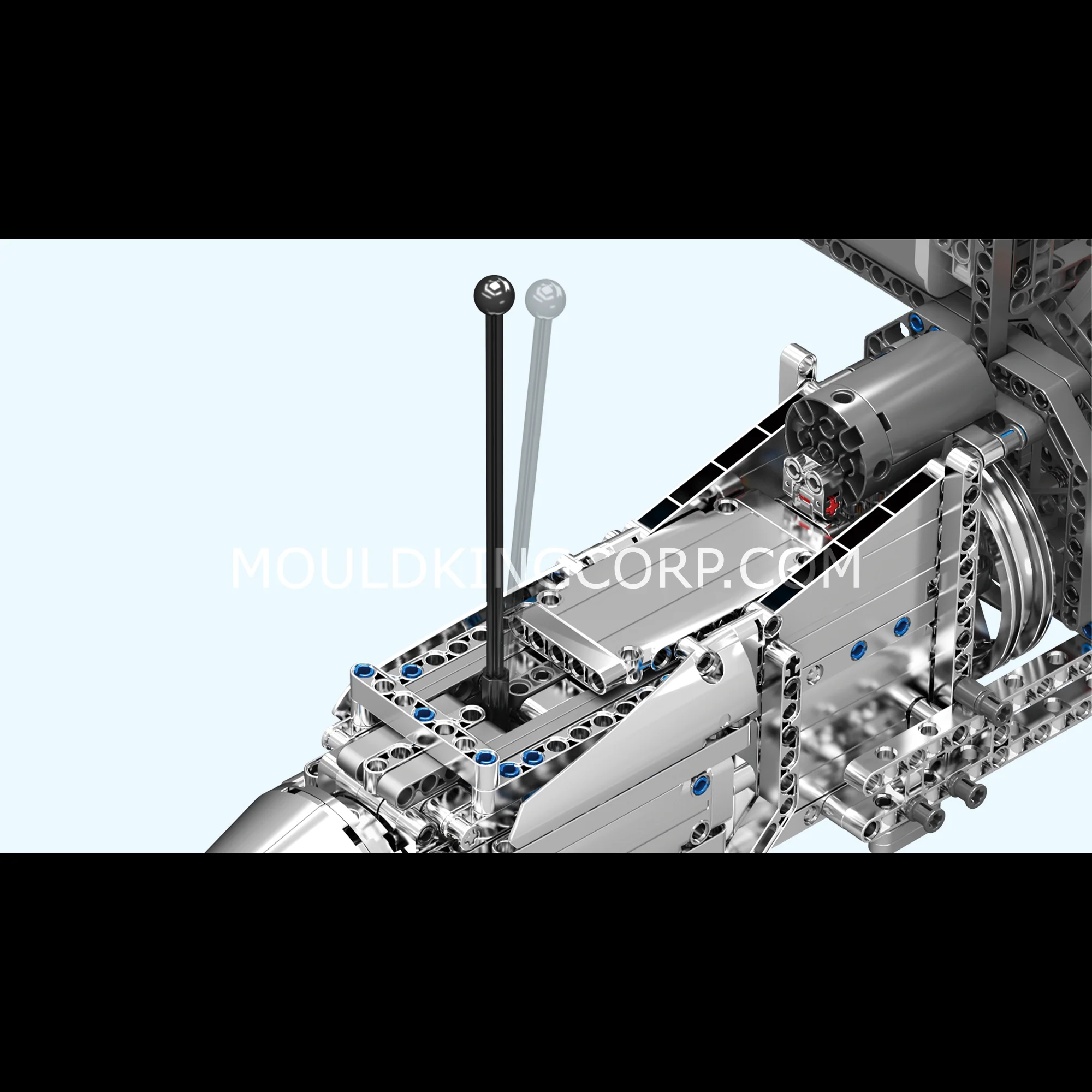 Mould King 10168 Motorised Hypercar W16 Engine & Gearbox Building Set | 2,899 Pcs - Image 5
