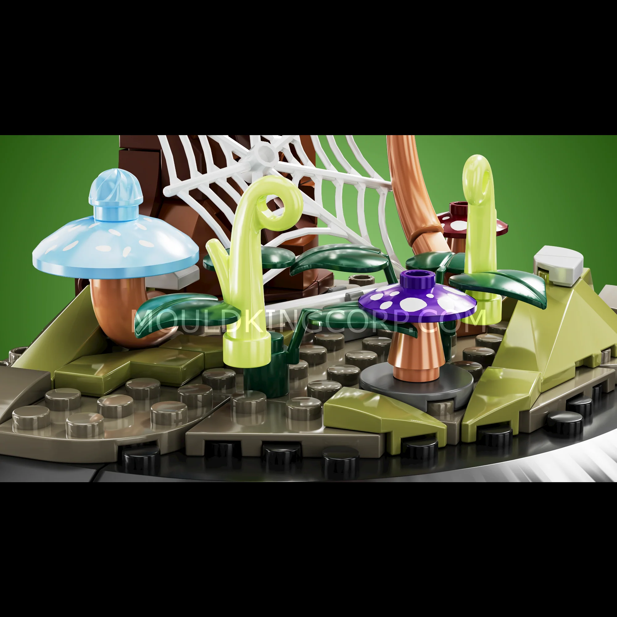 Mould King 10178 Creative Insect Spider on the Web Series Building Set | 407 Pcs - Image 3
