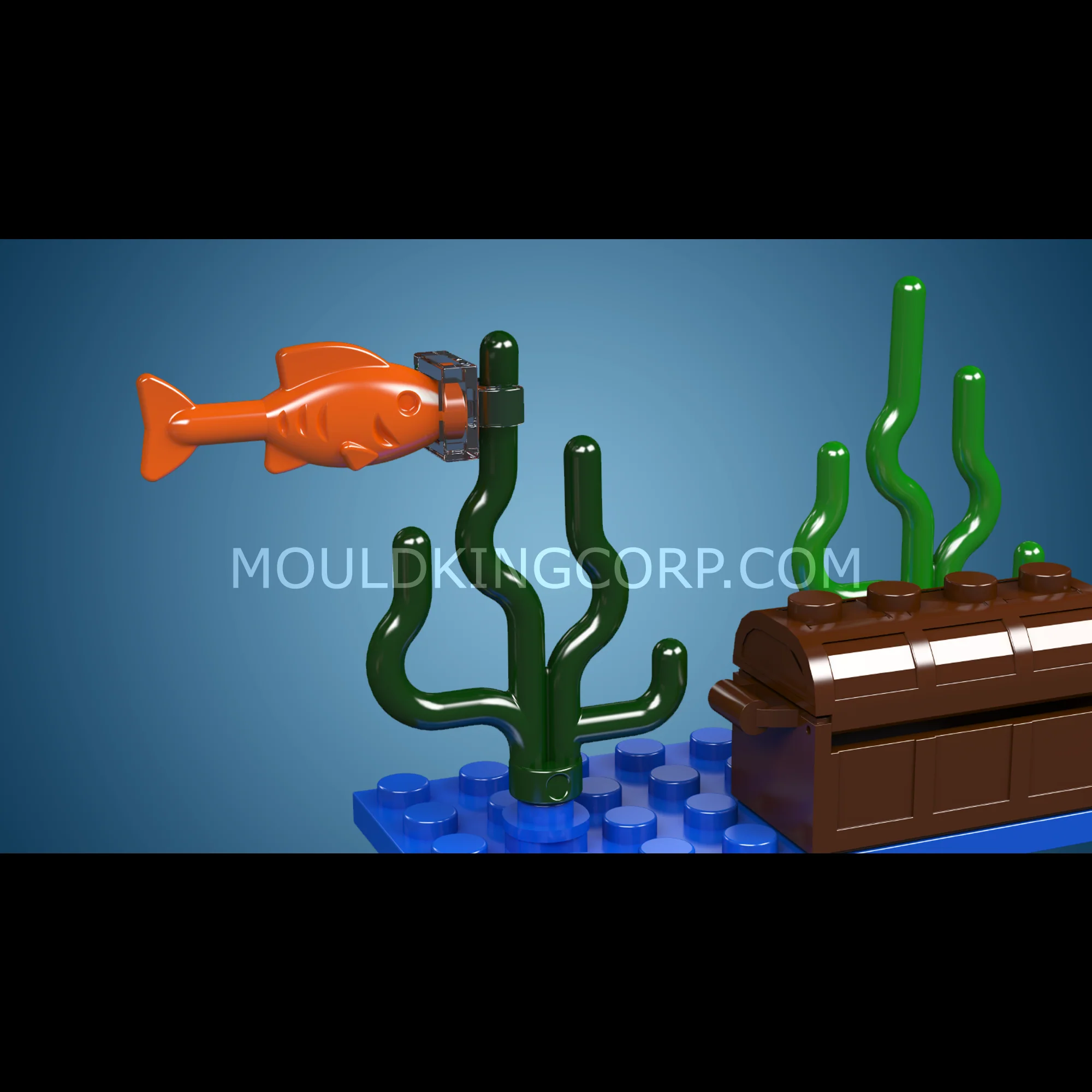 Mould King 10183 Mecha Shark Submarine Building Set | 1,031 Pcs - Image 5