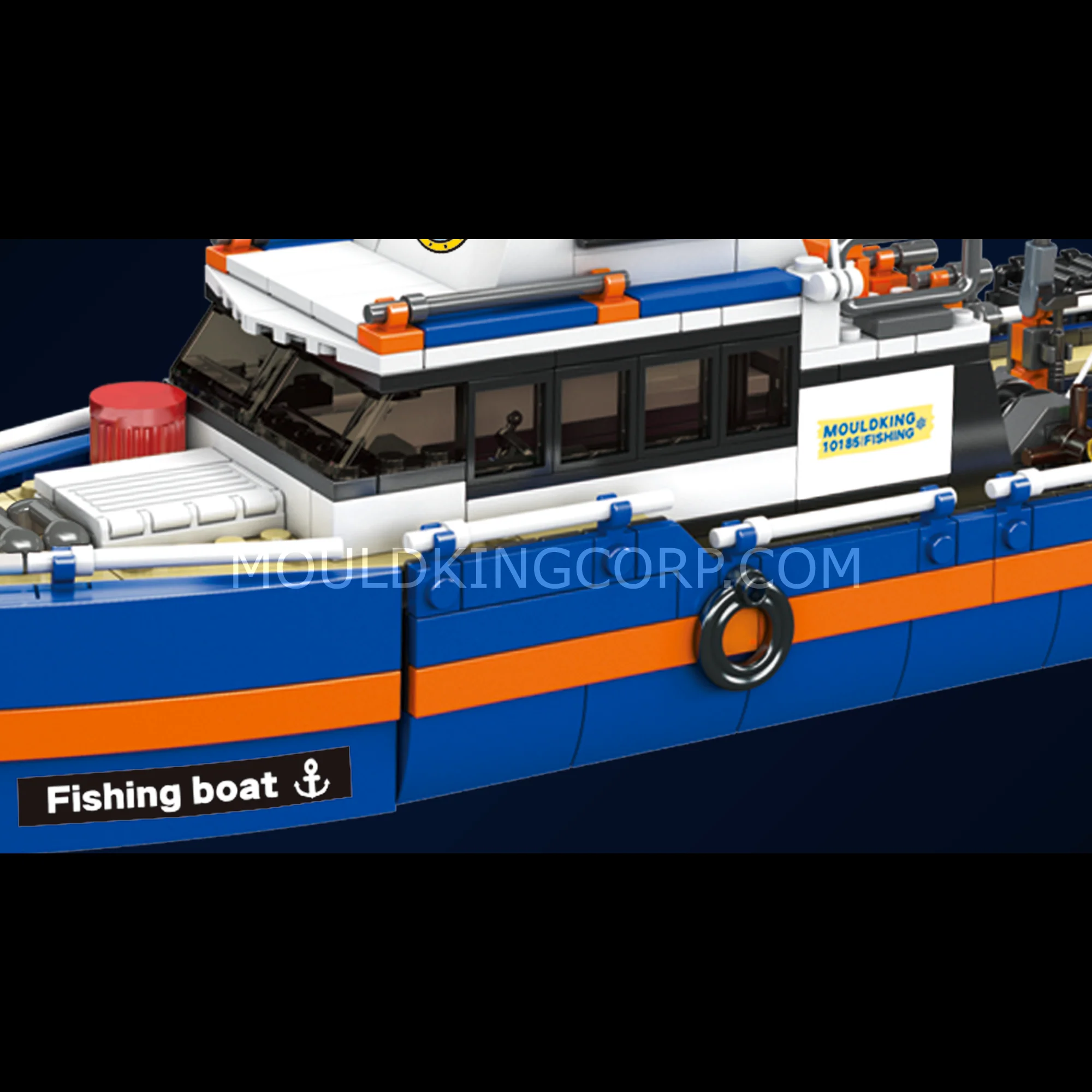 Mould King 10185 Creative Fishing Boat Building Set | 808 Pcs - Image 5