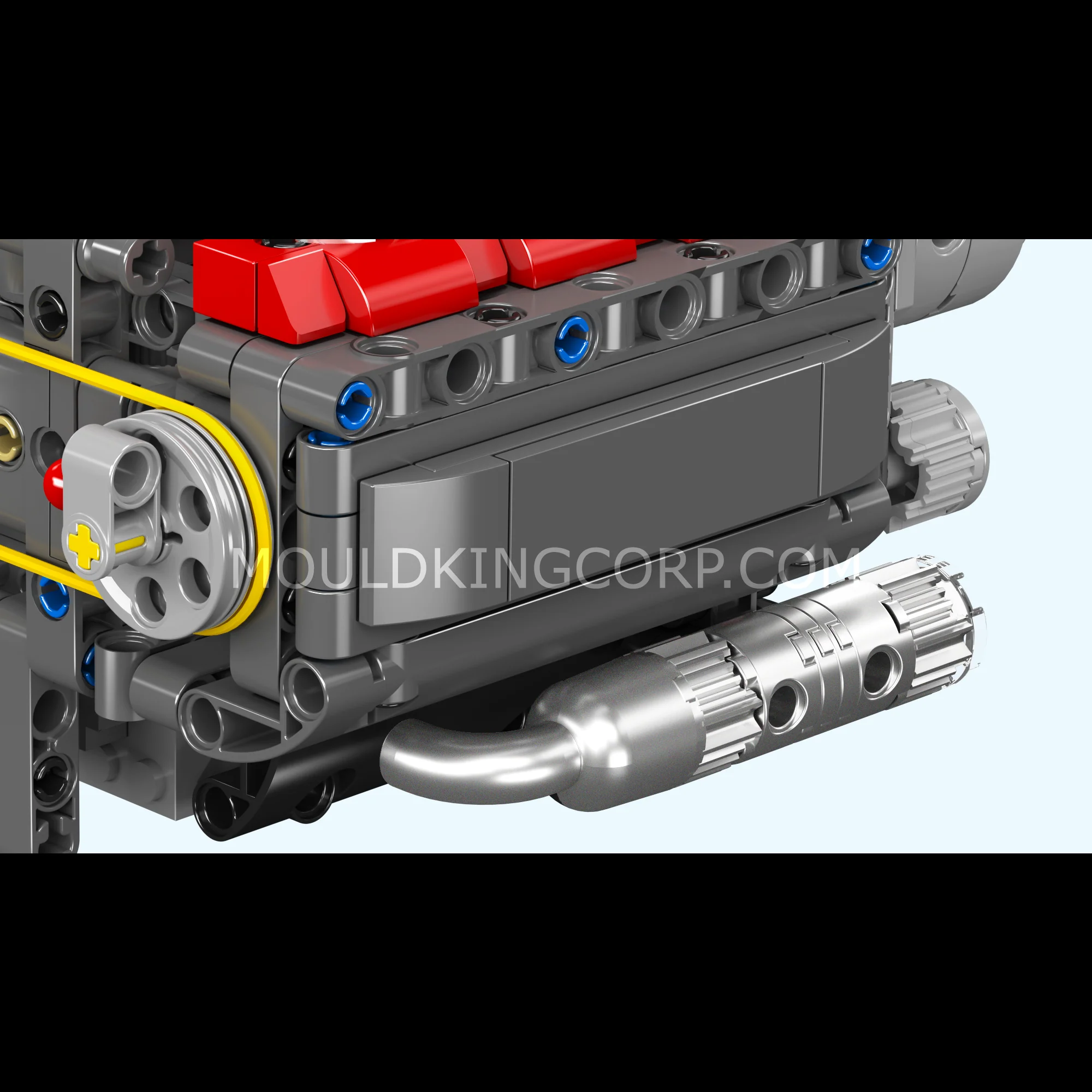 Mould King 10193 Flat-6 Engine Model Building Set | 609 Pcs - Image 4