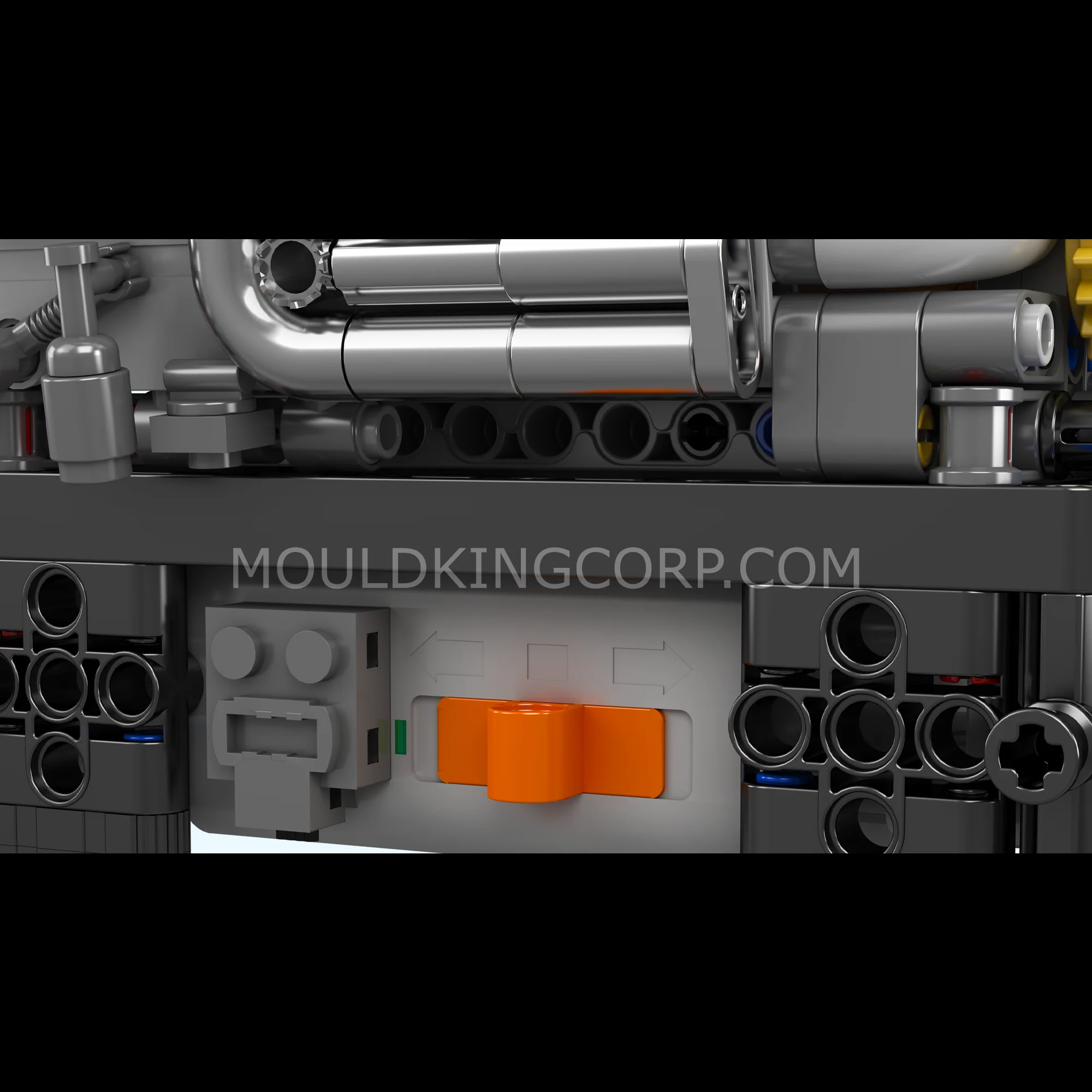 Mould King 10205 Motorised British Luxury V12 Engine Building Set | 733 Pcs - Image 3