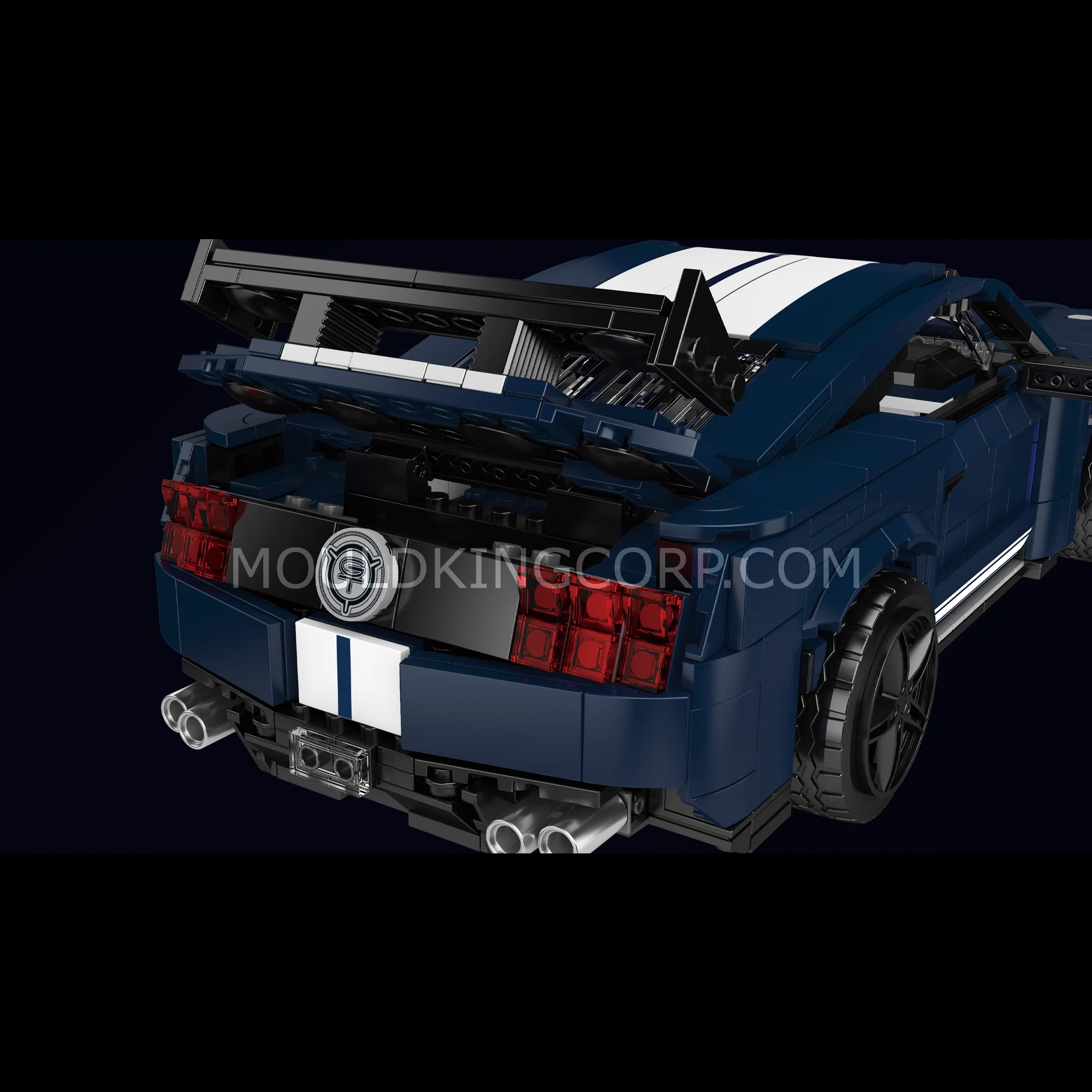 Mould King 10208 Creative GT500 Sports Car Building Set | 1,556 Pcs - Image 3