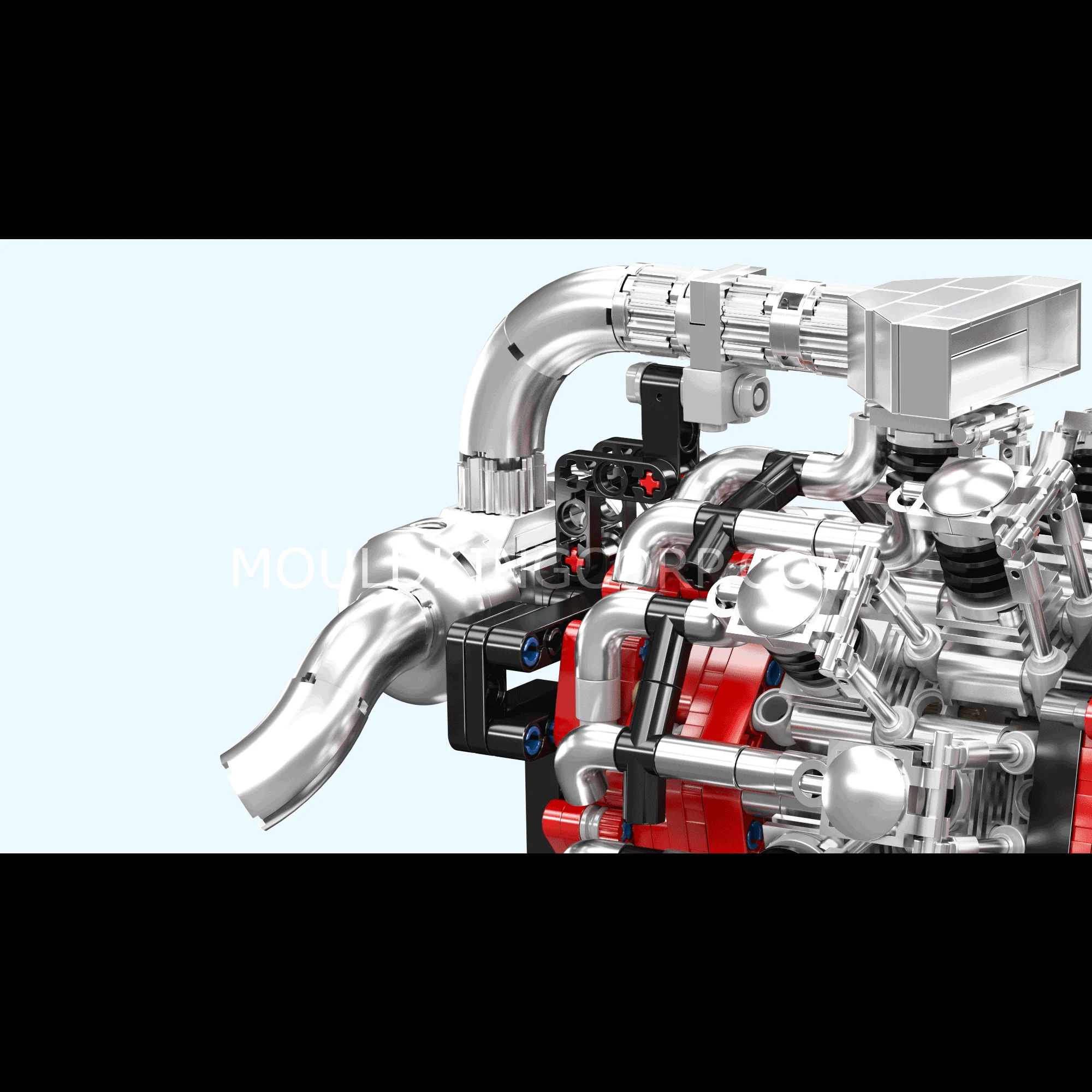 Mould King 10211 Radial Aviation Engine Building Kit | 1,147 Pcs - Image 5