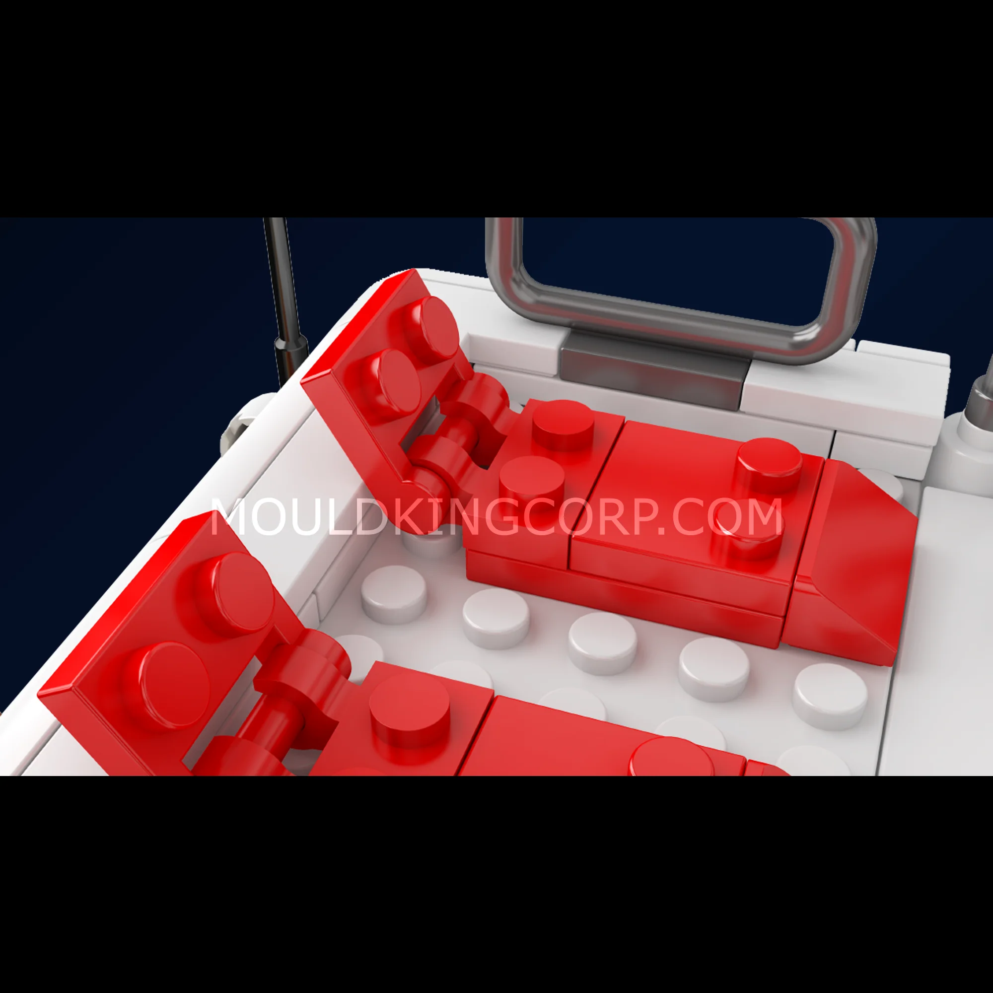 Mould King 10217 Catamaran Sailboat Model Building Set | 890 Pcs - Image 3