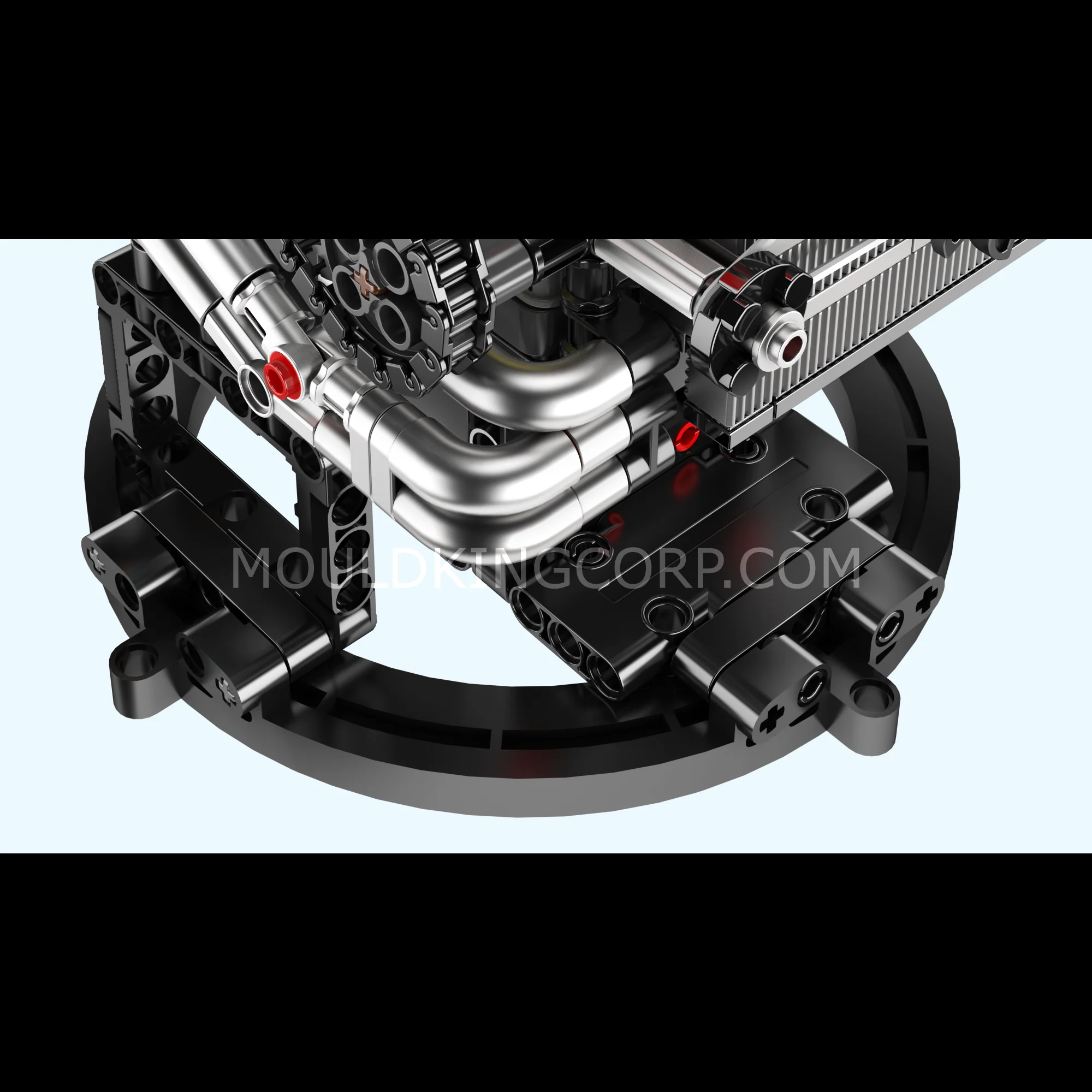 Mould King 10235 4G63T Turbocharged Inline-Four Engine Model Building Set | 811 Pcs - Image 6