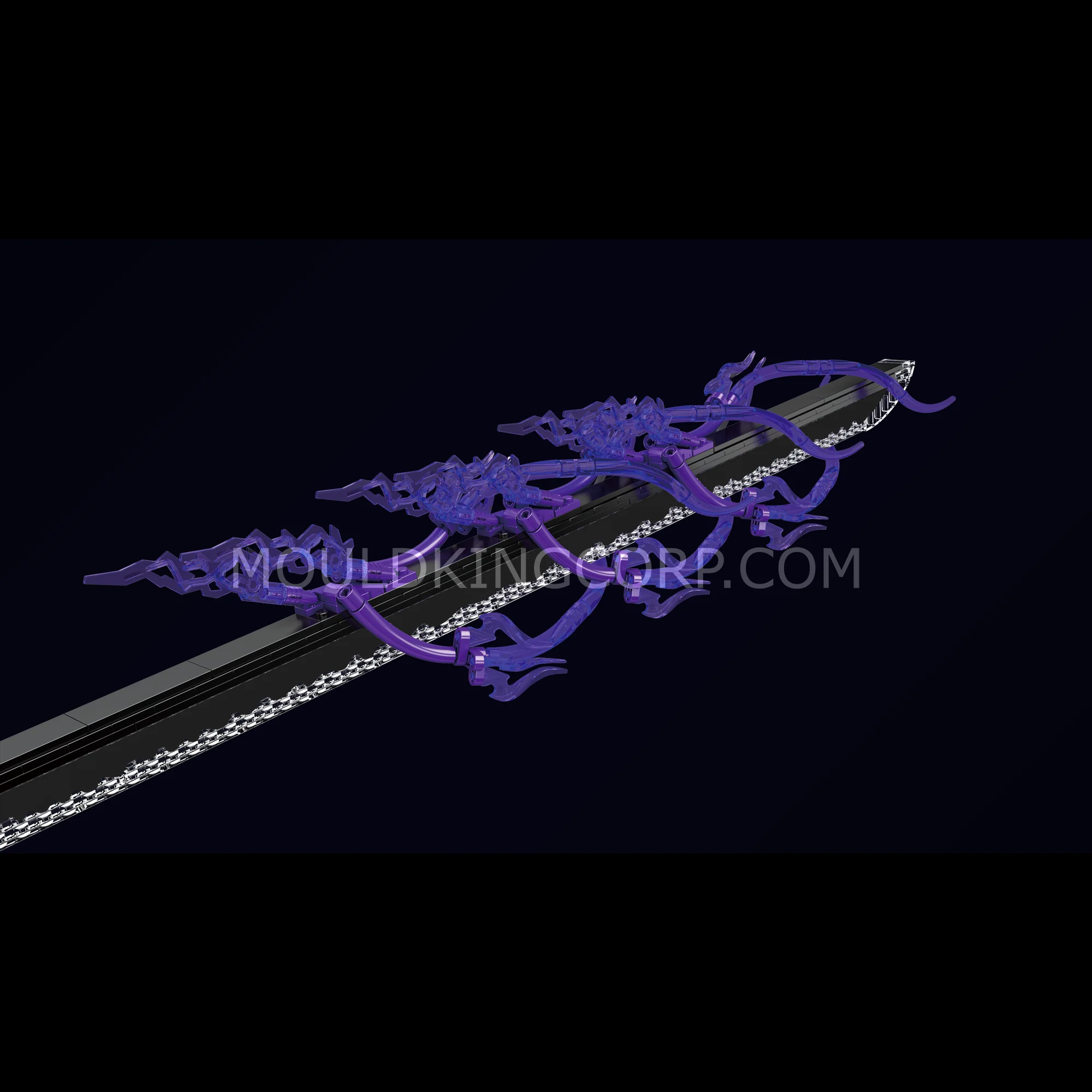Mould King 10259 Crimson Energy Katana Model Building Set | 1,832 Pcs - Image 3
