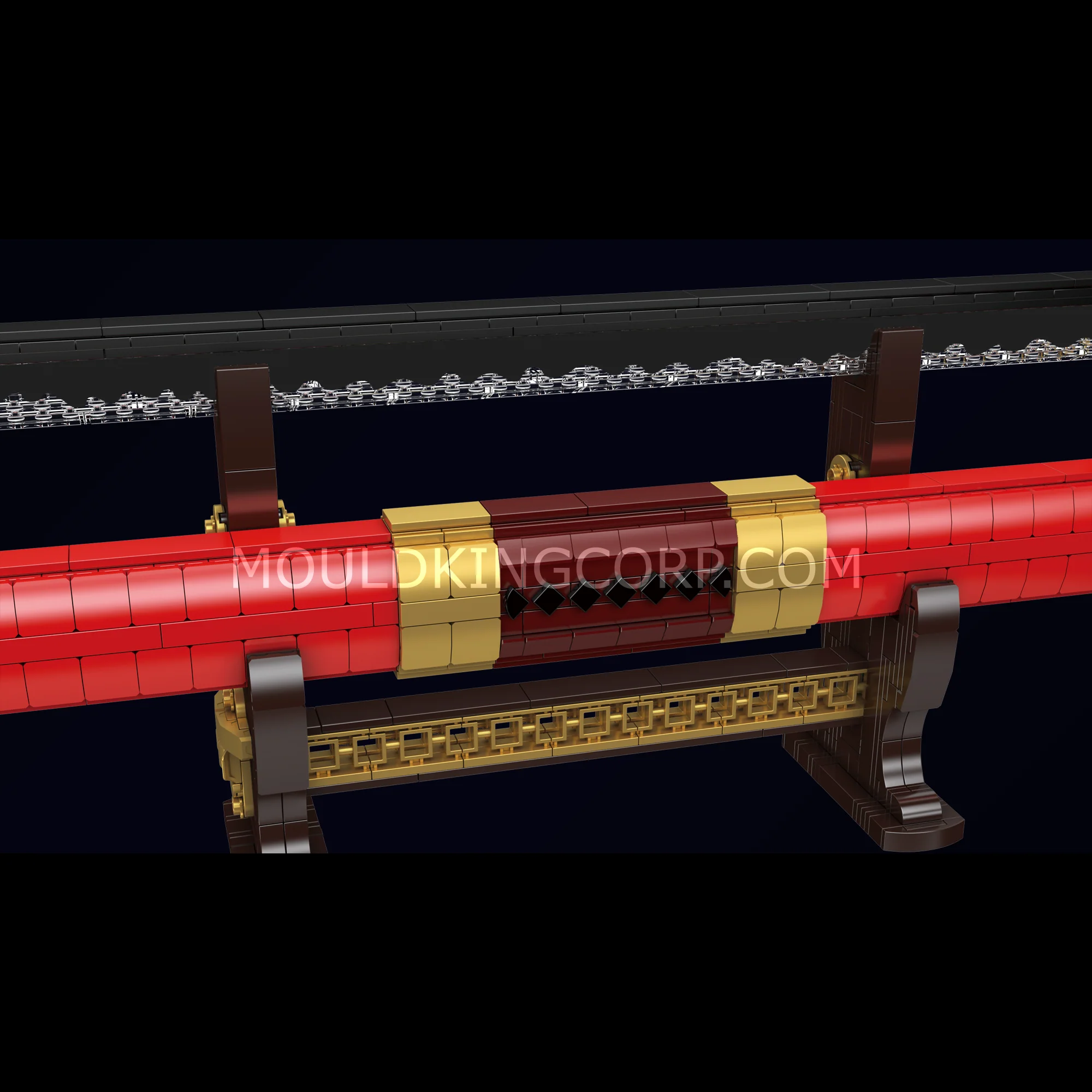 Mould King 10259 Crimson Energy Katana Model Building Set | 1,832 Pcs - Image 4