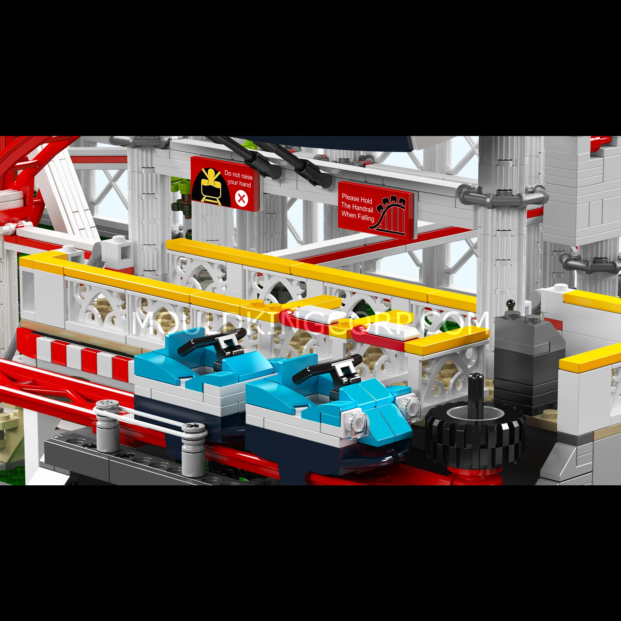 MOULD KING 11014 Motorised Roller Coaster Model Building Set | 3,646 PCS - Image 3