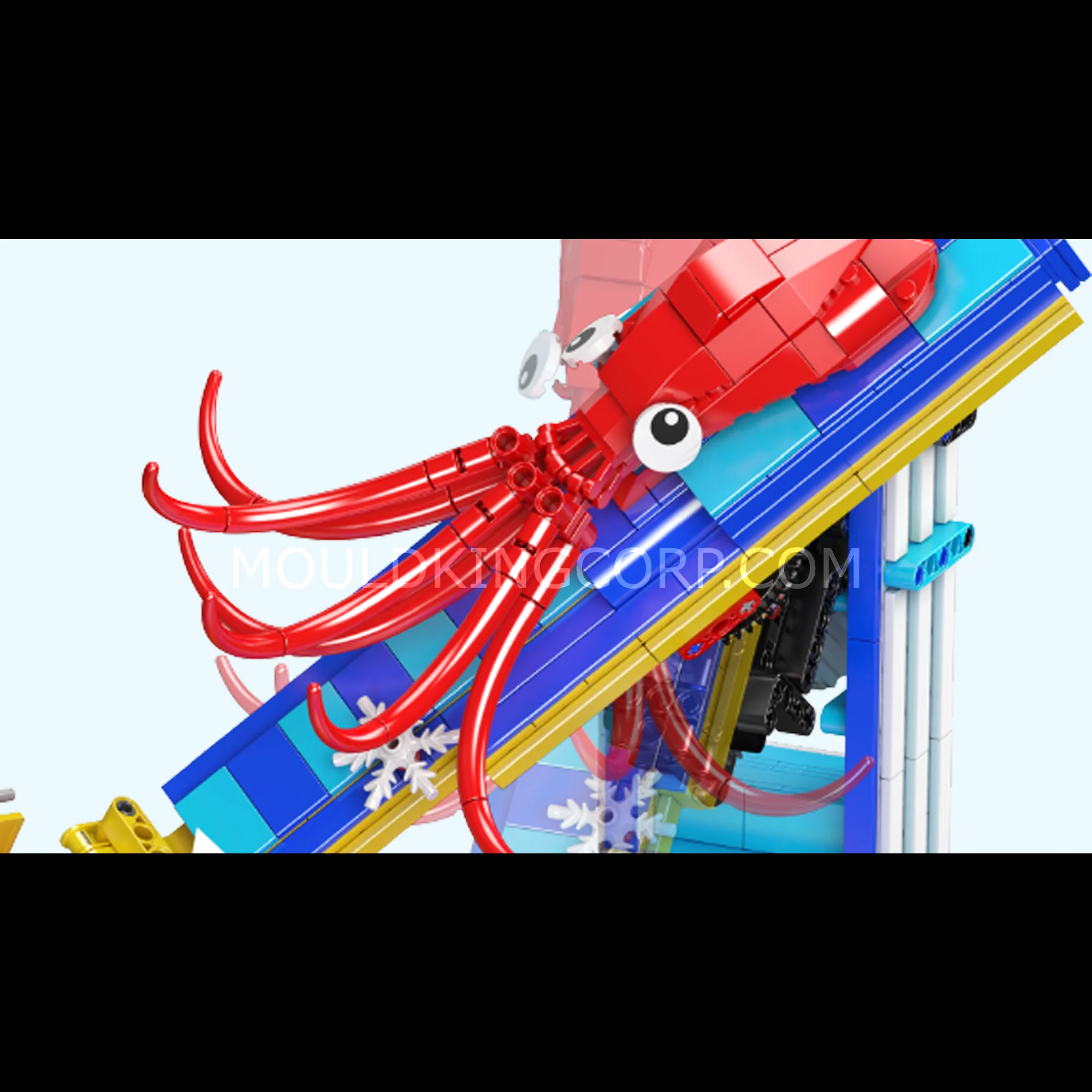 Mould King 11015 Octopus Swing Ride Building Set | 1,668 Pcs - Image 3
