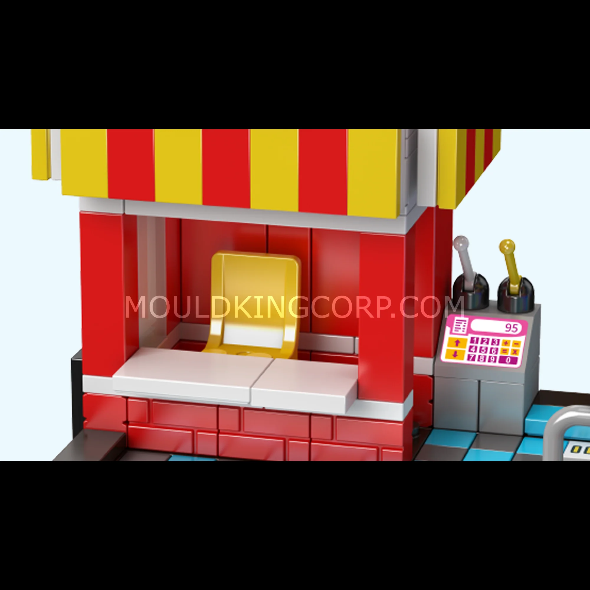 Mould King 11015 Octopus Swing Ride Building Set | 1,668 Pcs - Image 4