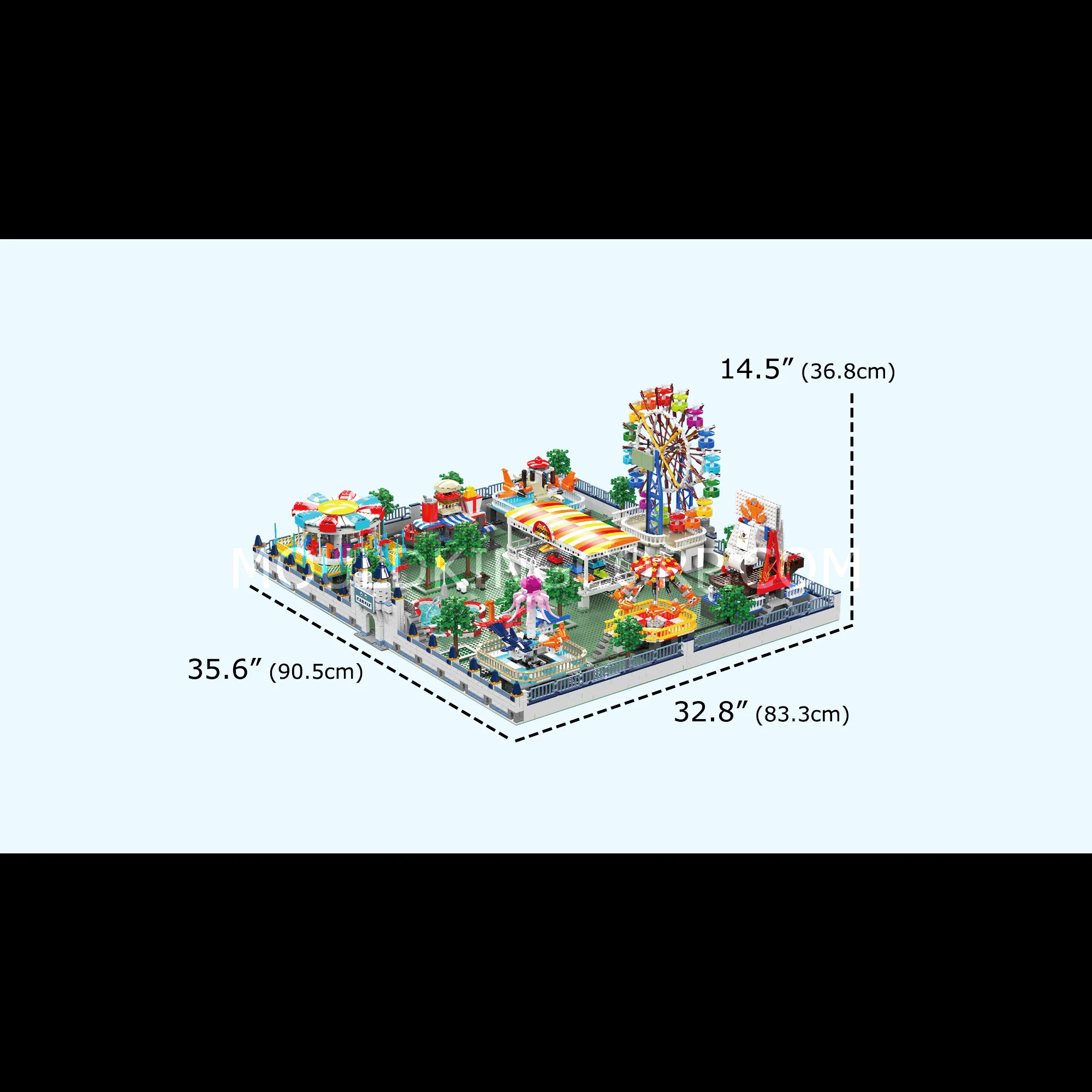 Mould King 11022 Large Amusement Park Building Set | 5,220 Pcs - Image 6