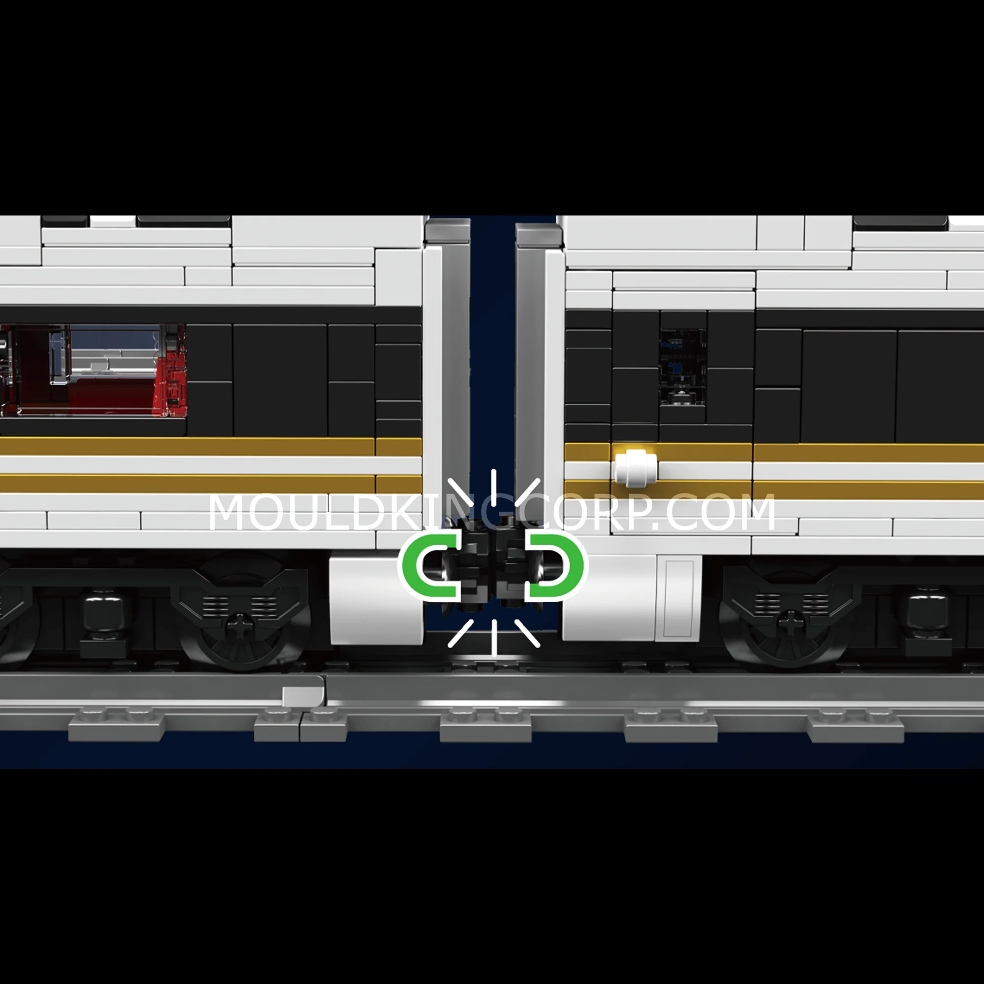 Mould King 12015 Fuxing EMU High-Speed Train Building Set | 2,117 Pcs - Image 3