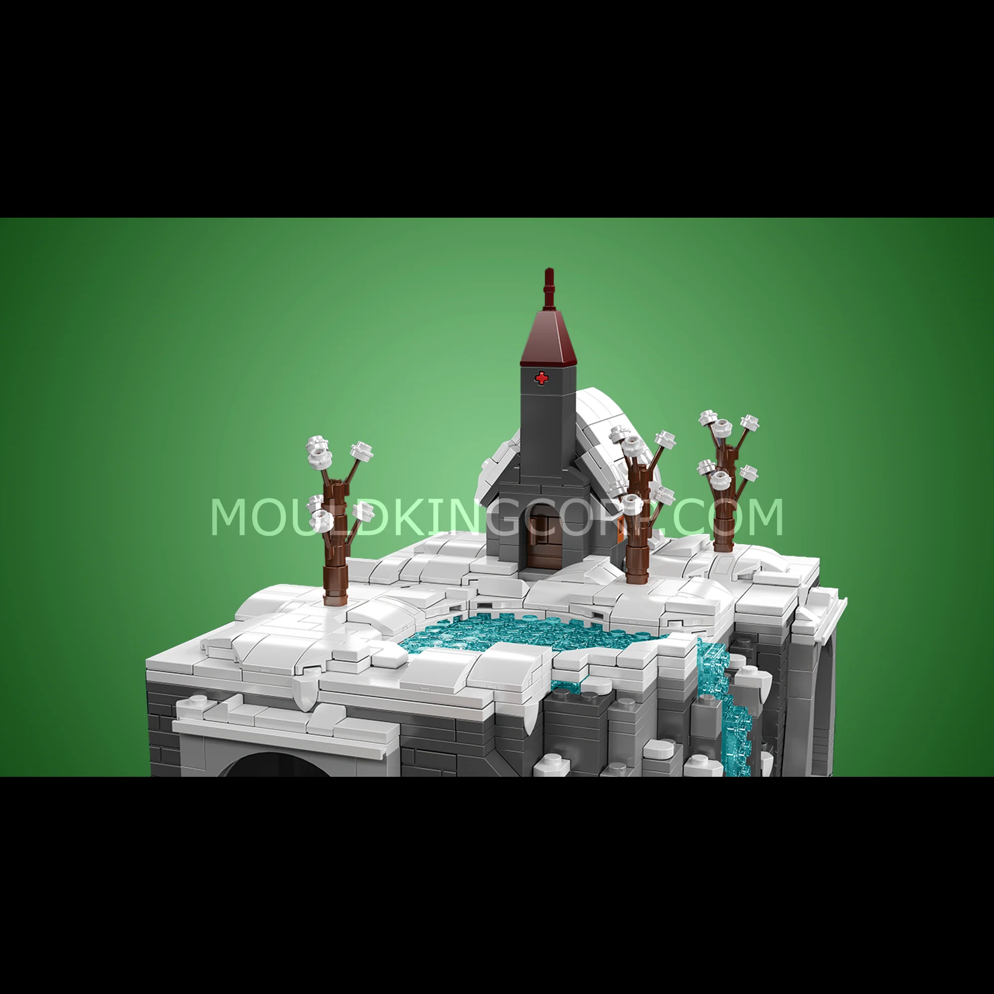 Mould King 12029 Christmas Train Wonderland Building Set | 4,232 Pcs - Image 5