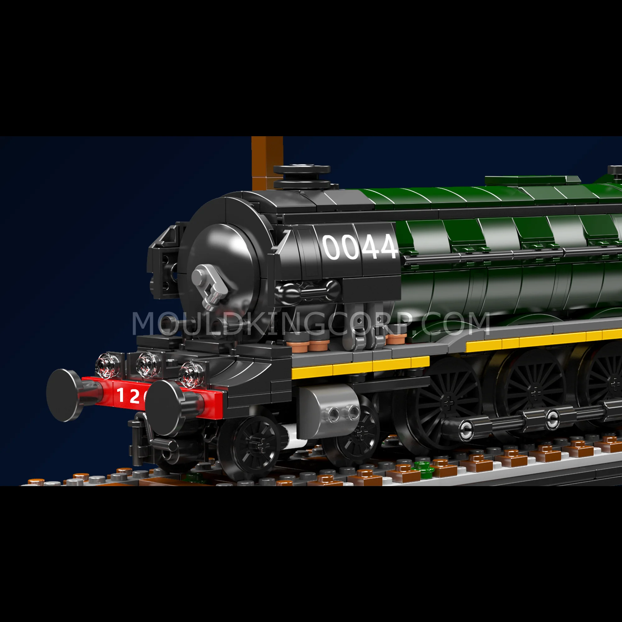 Mould King 12044 Flying Scotsman Steam Locomotive Building Set | 1,766 Pcs - Image 5