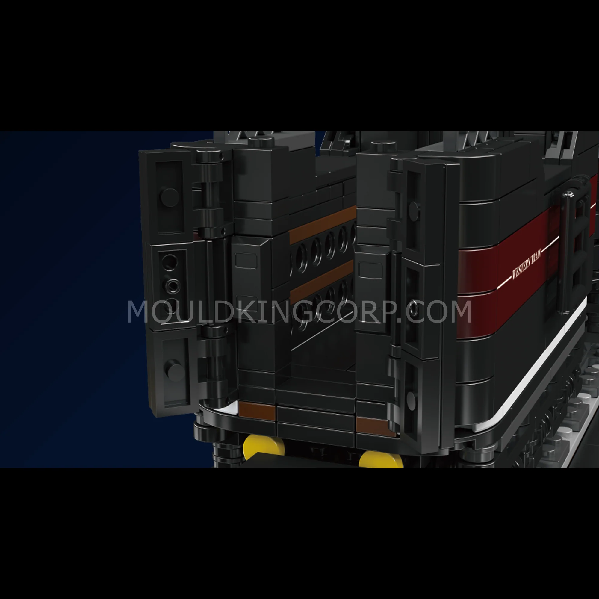 Mould King 12048 Western Steam Express locomotive Building Set | 2,722 Pcs - Image 3