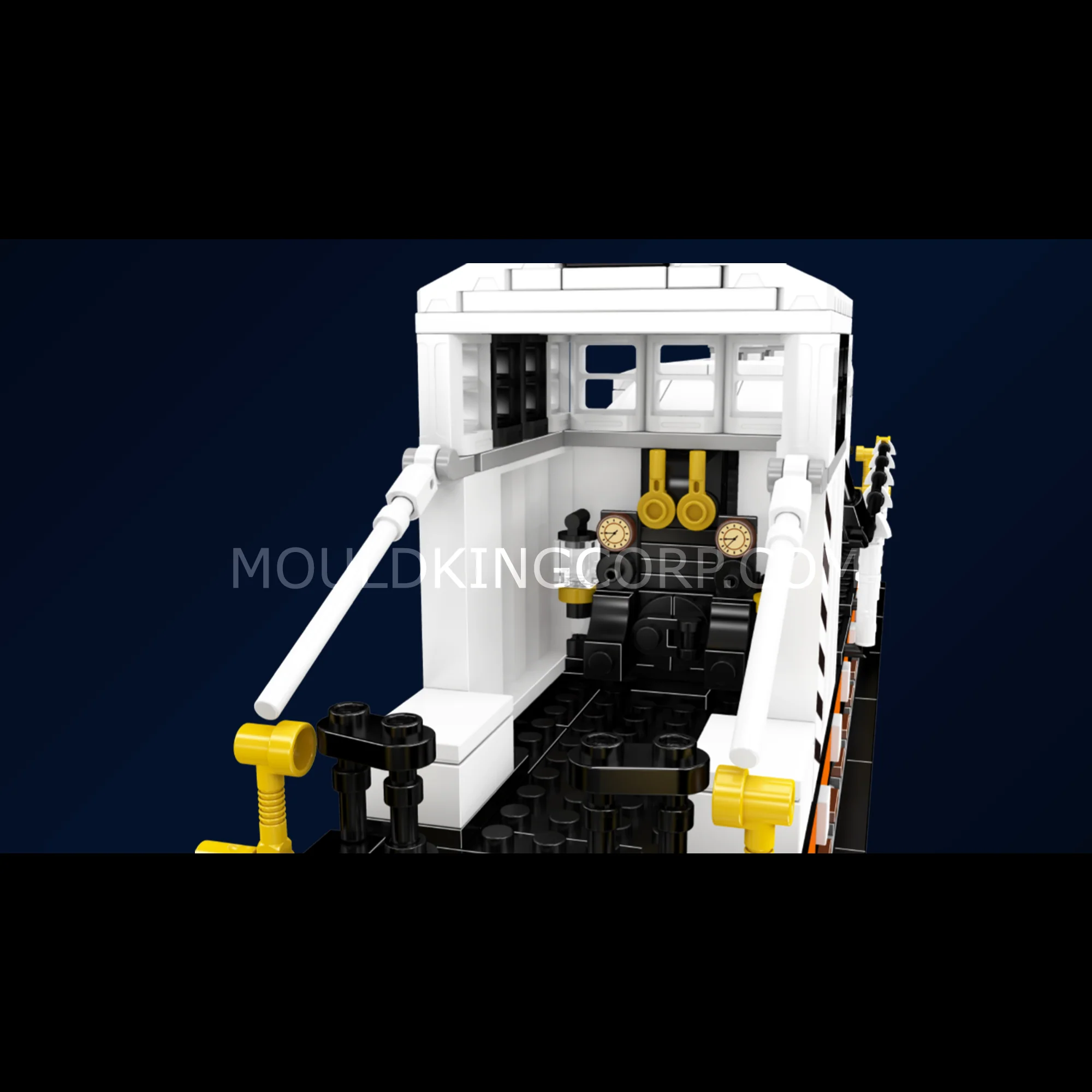 Mould King 12051 EMD SW1500 Switcher Building Set | 2,462 Pcs - Image 4