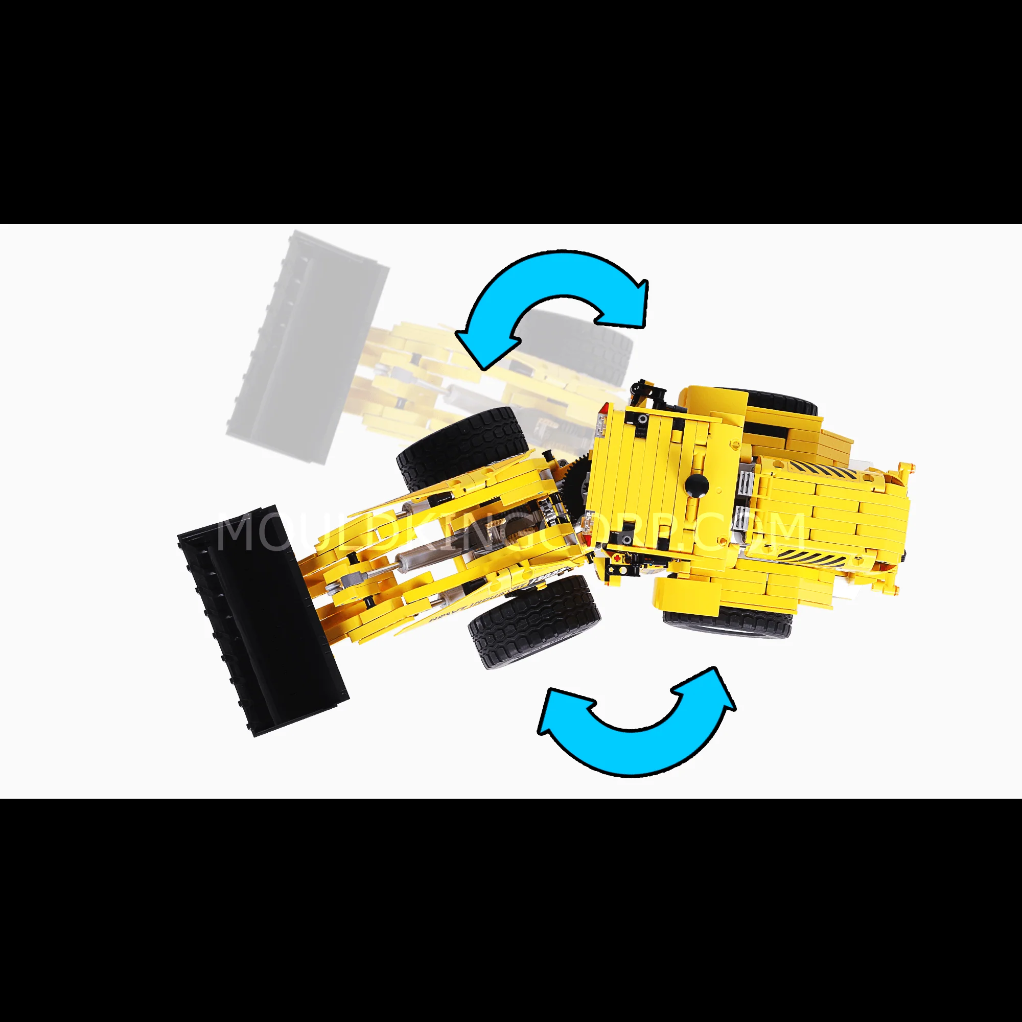 Mould King 13122S Remote Controlled Bucket Loader Building Set | 1582 Pcs - Image 5