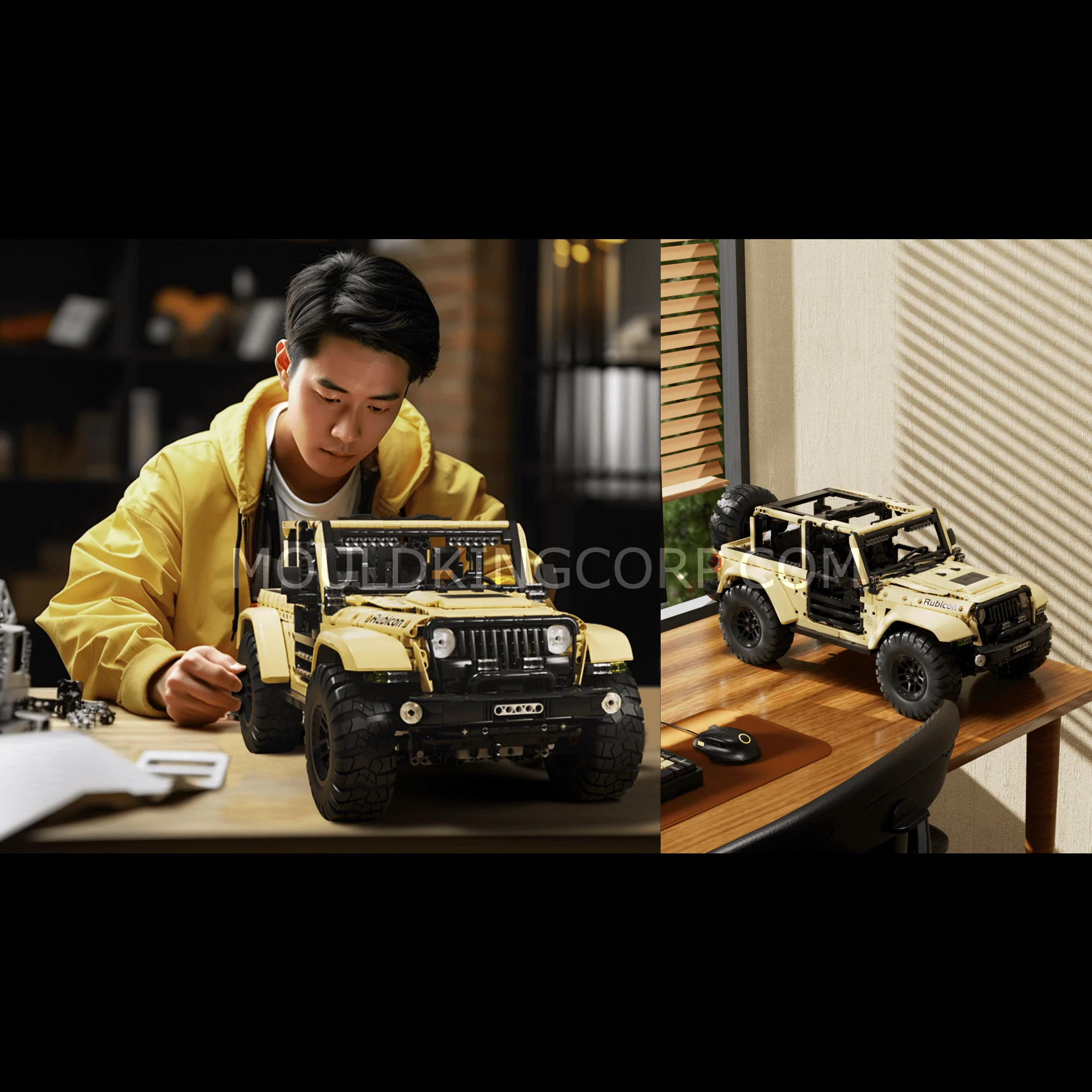 Mould King 13184 Remote Controlled Off-Road Wrangler Building Set | 3,621 PCS - Image 3