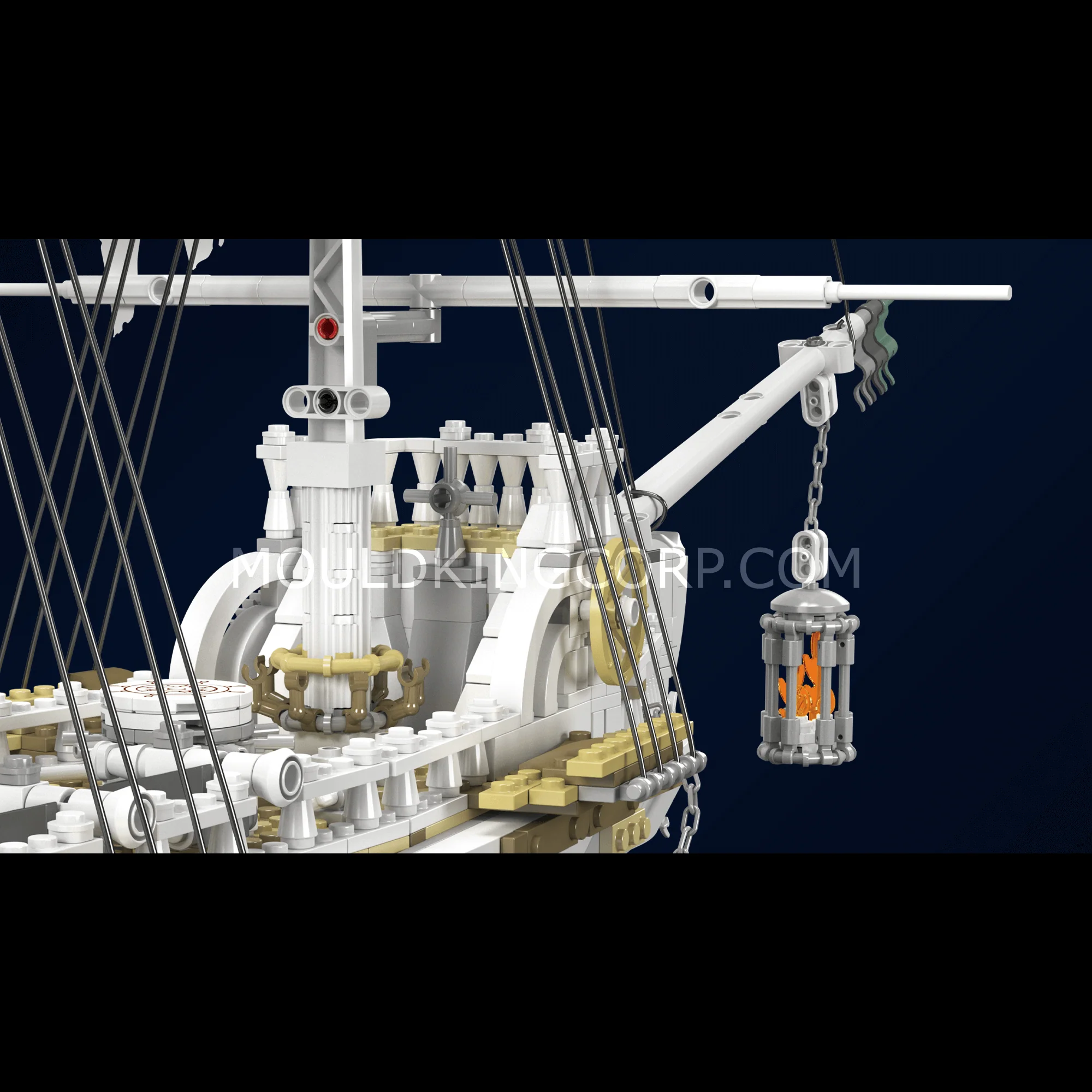 Mould King 13193 Styx Pirate Ship Building Model Set | 3,769 Pcs - Image 4