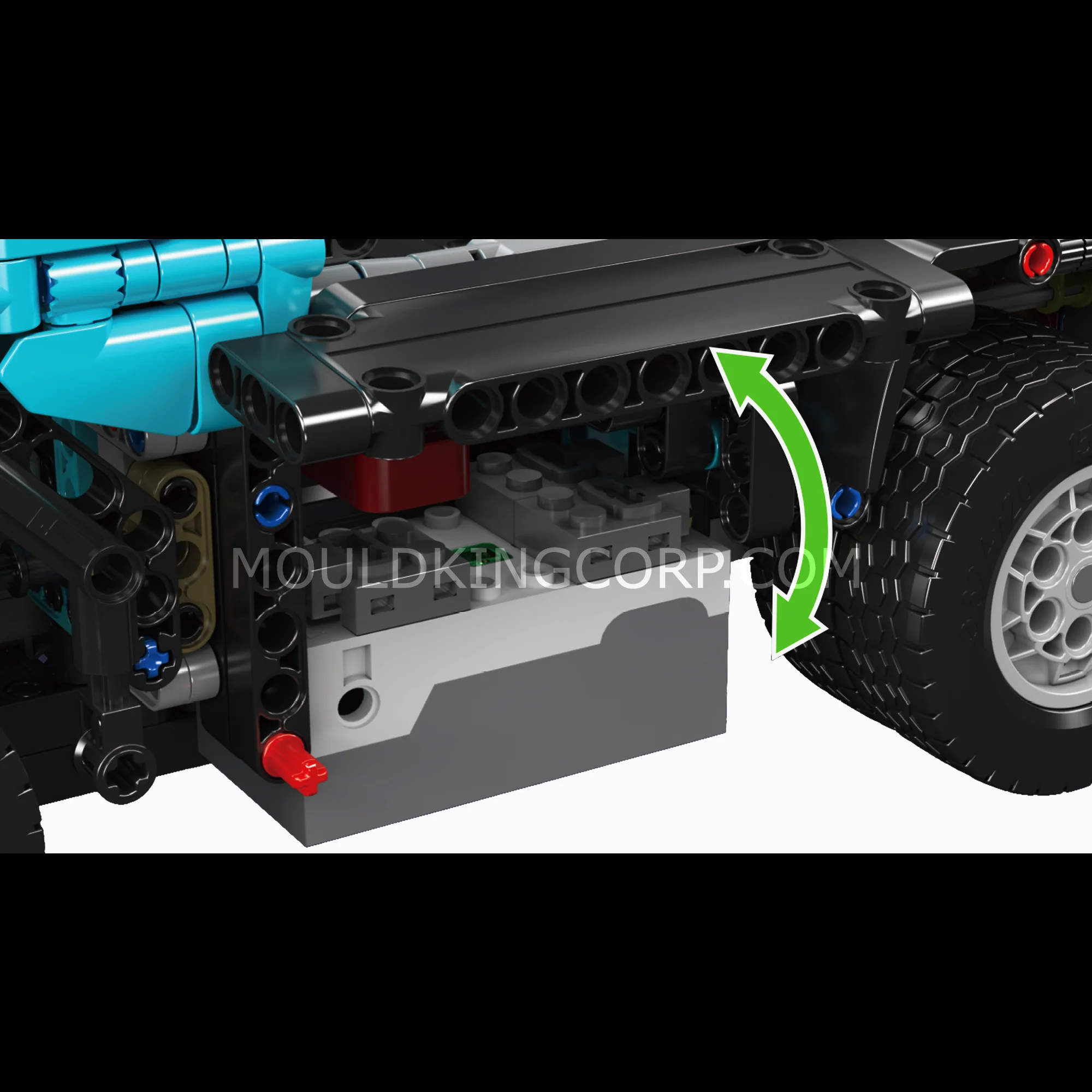 Mould King 13203 Scania Semi-Truck Model Building Set | 2,060 Pcs - Image 5